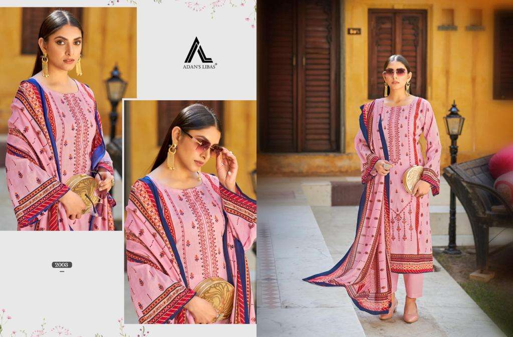 ADAN LIBAAS BIN SAEED VOL 2 COTTON DIGITAL PRINT SUIT