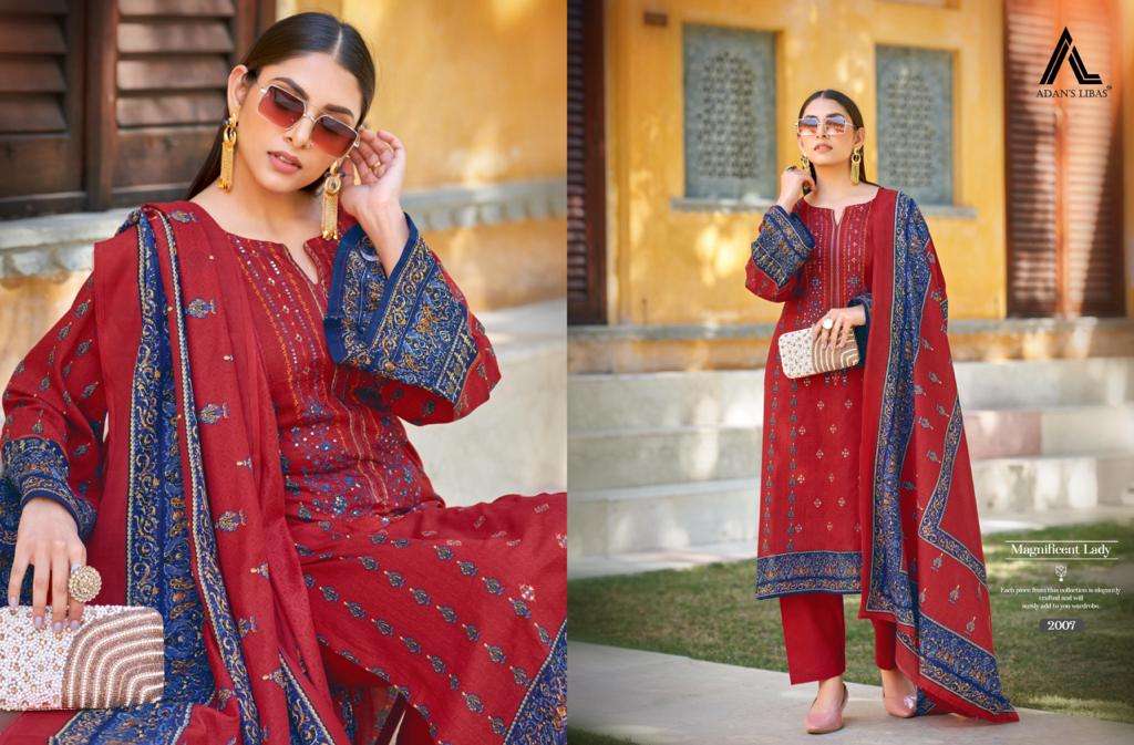 ADAN LIBAAS BIN SAEED VOL 2 COTTON DIGITAL PRINT SUIT