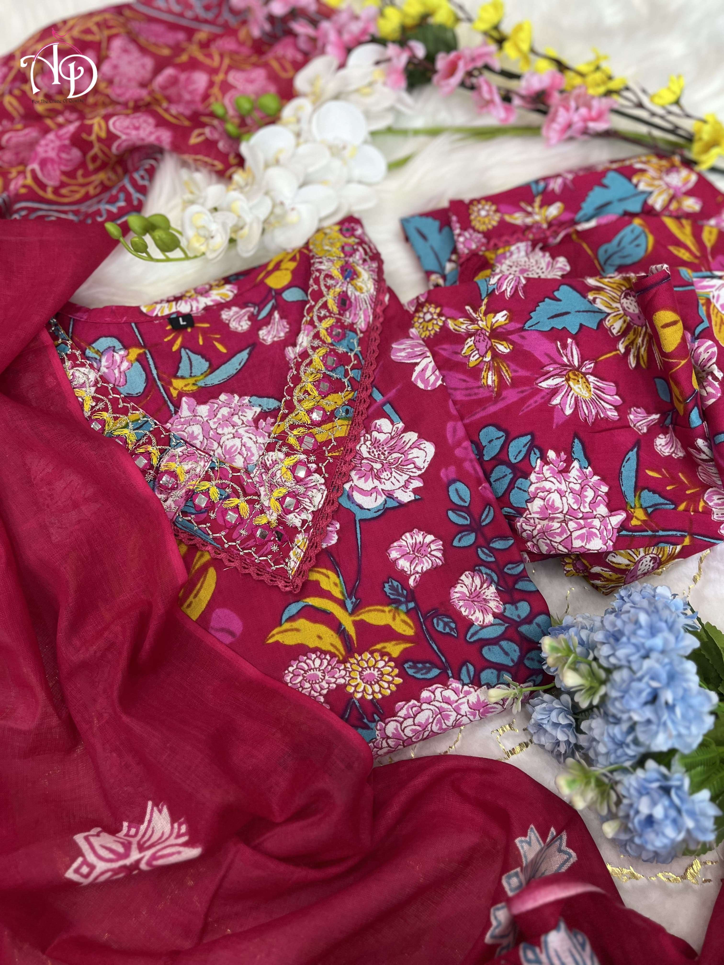 AKD VOL 3 KURTI SET