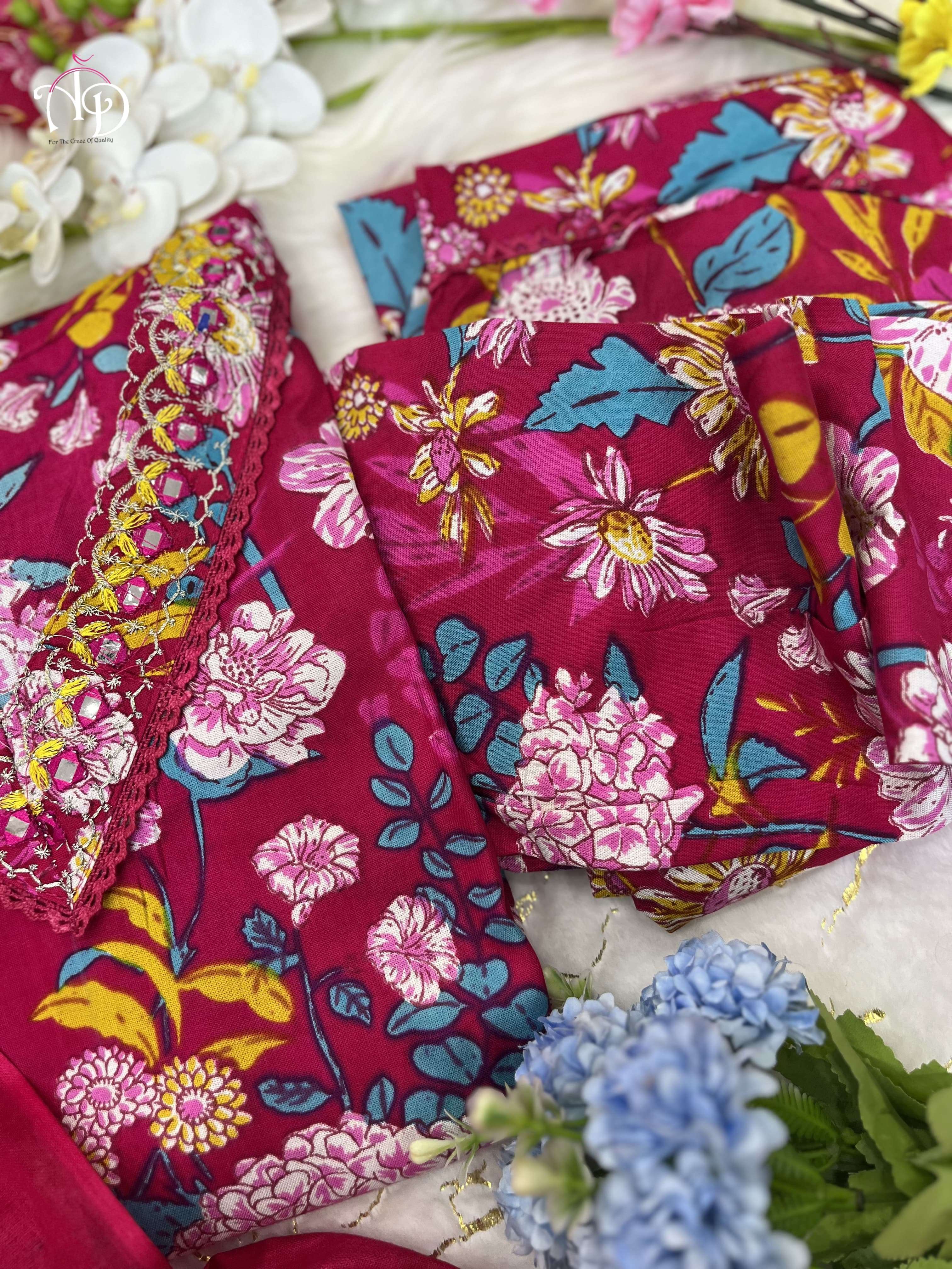 AKD VOL 3 KURTI SET