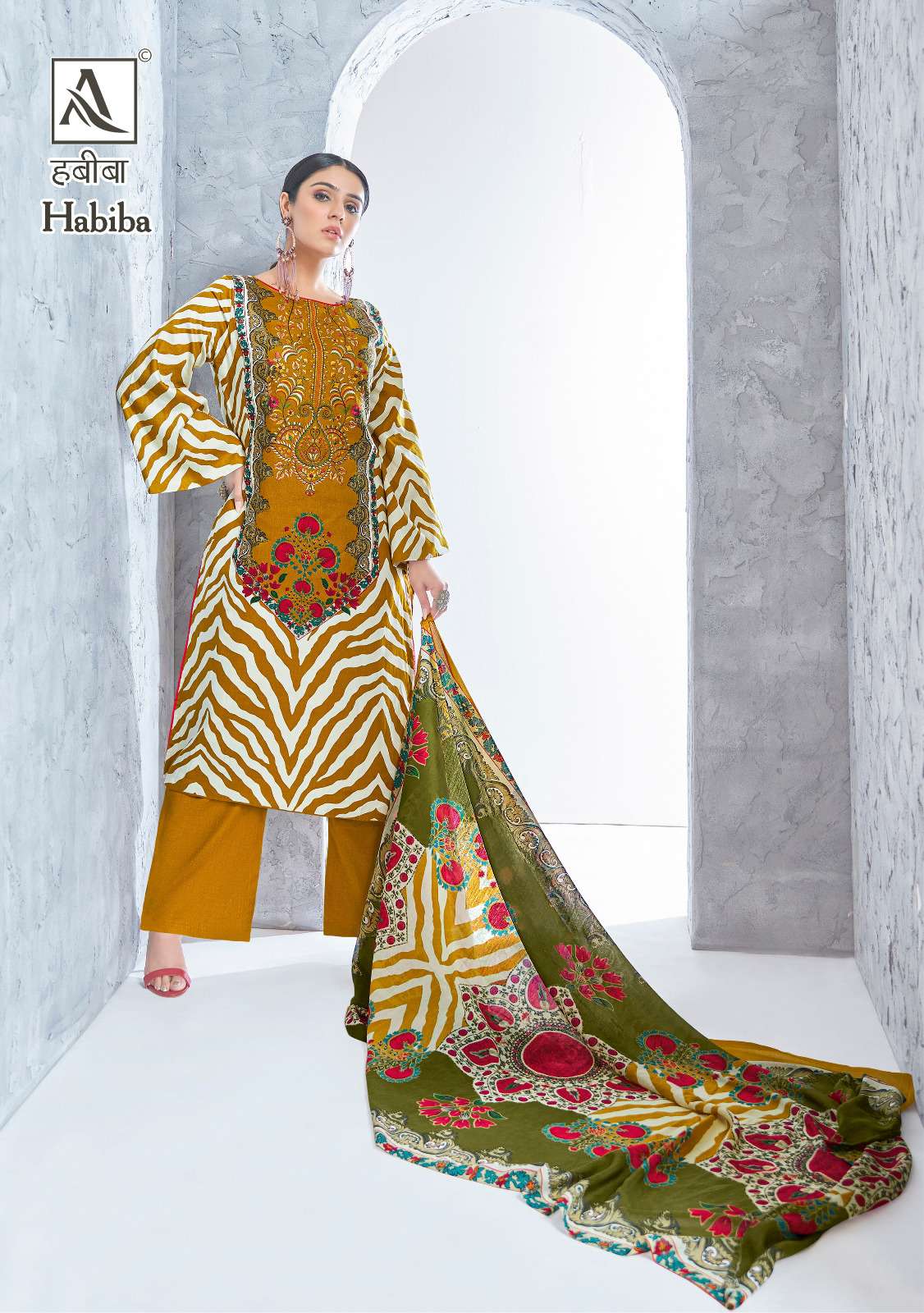 ALOK SUITS HABIBA JAM COTTON SUITS 