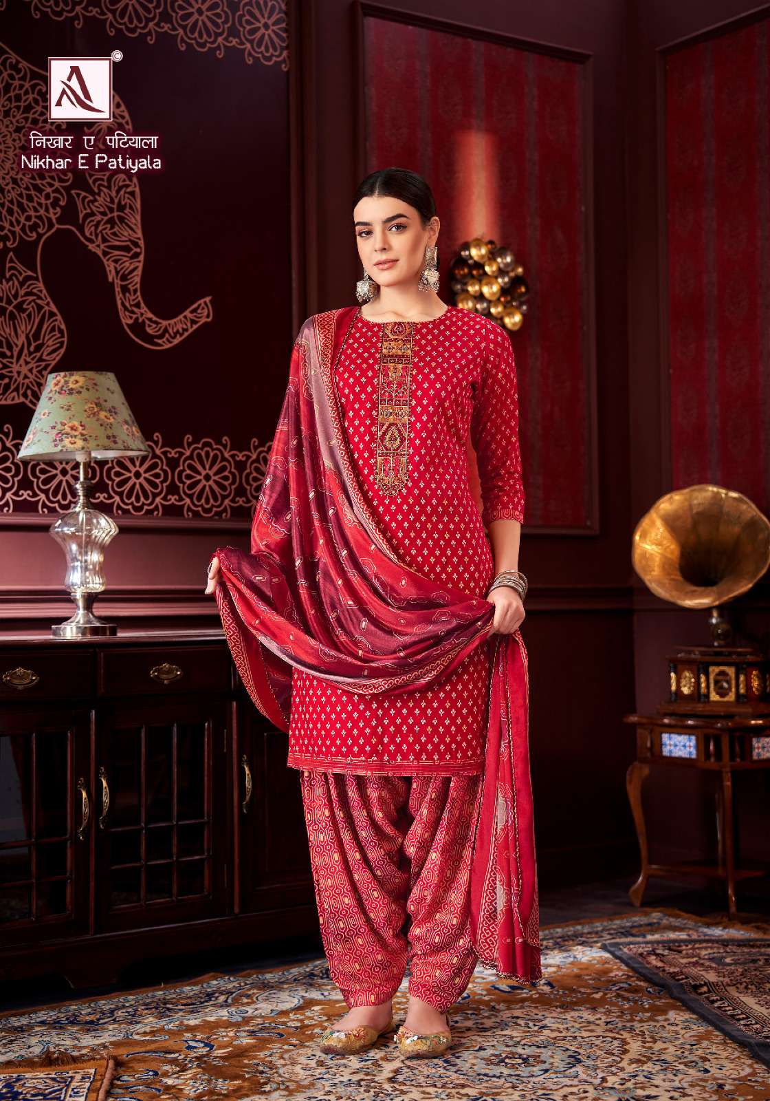 ALOK SUITS NIKHAR E PATIYALA SUITS 