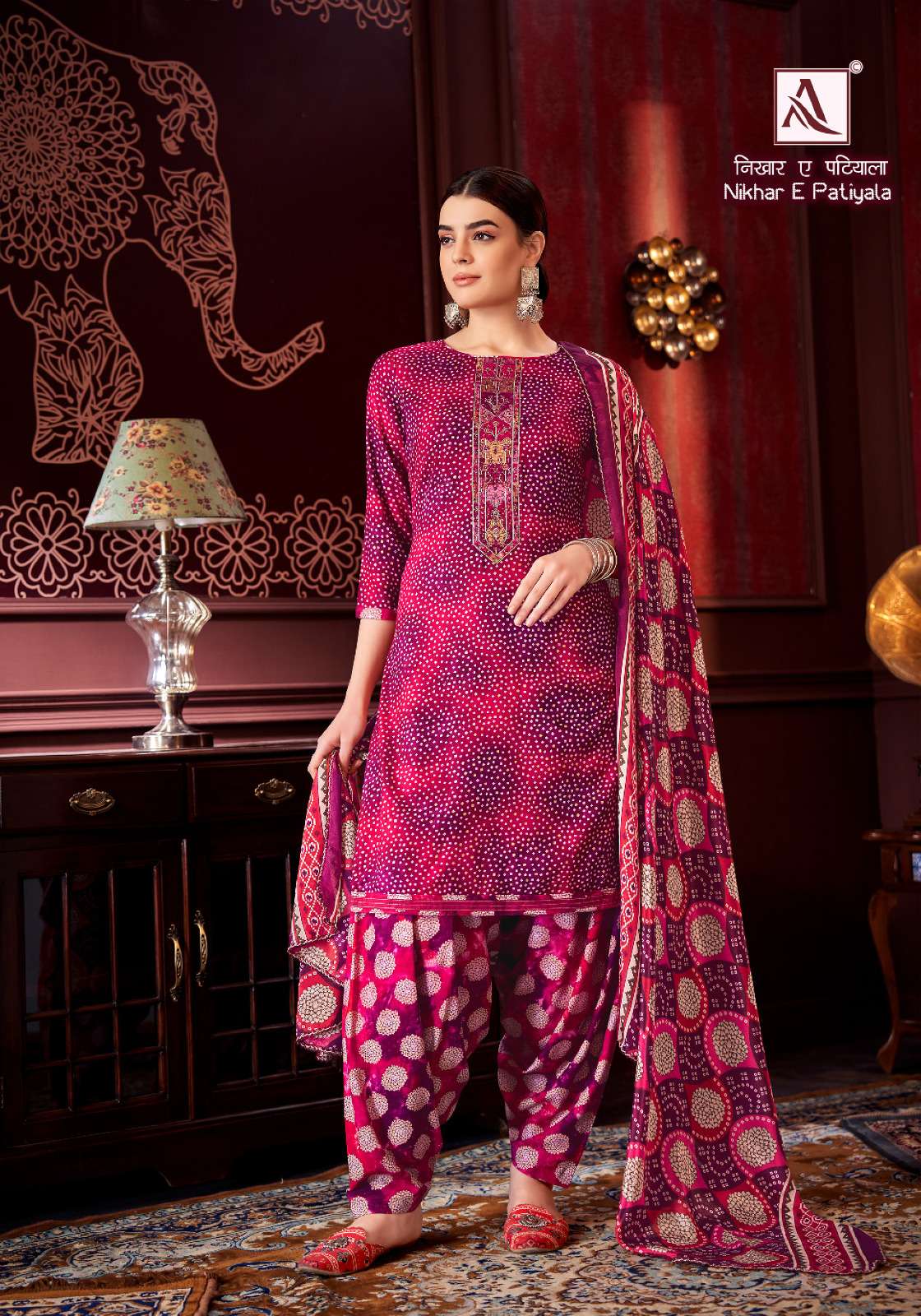 ALOK SUITS NIKHAR E PATIYALA SUITS 