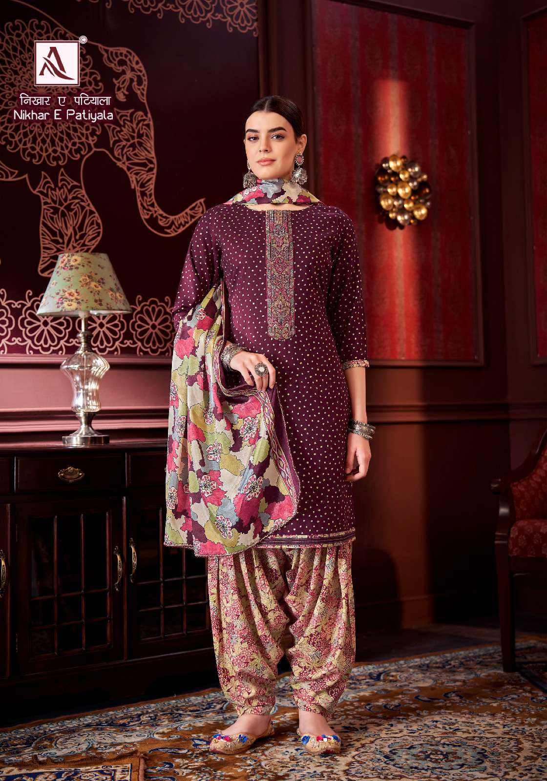 ALOK SUITS NIKHAR E PATIYALA SUITS 