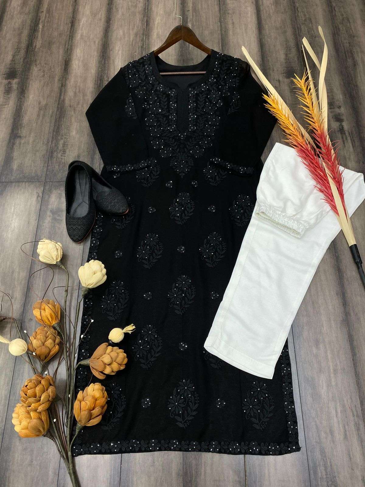 BE 175 KURTI PLAZZO 