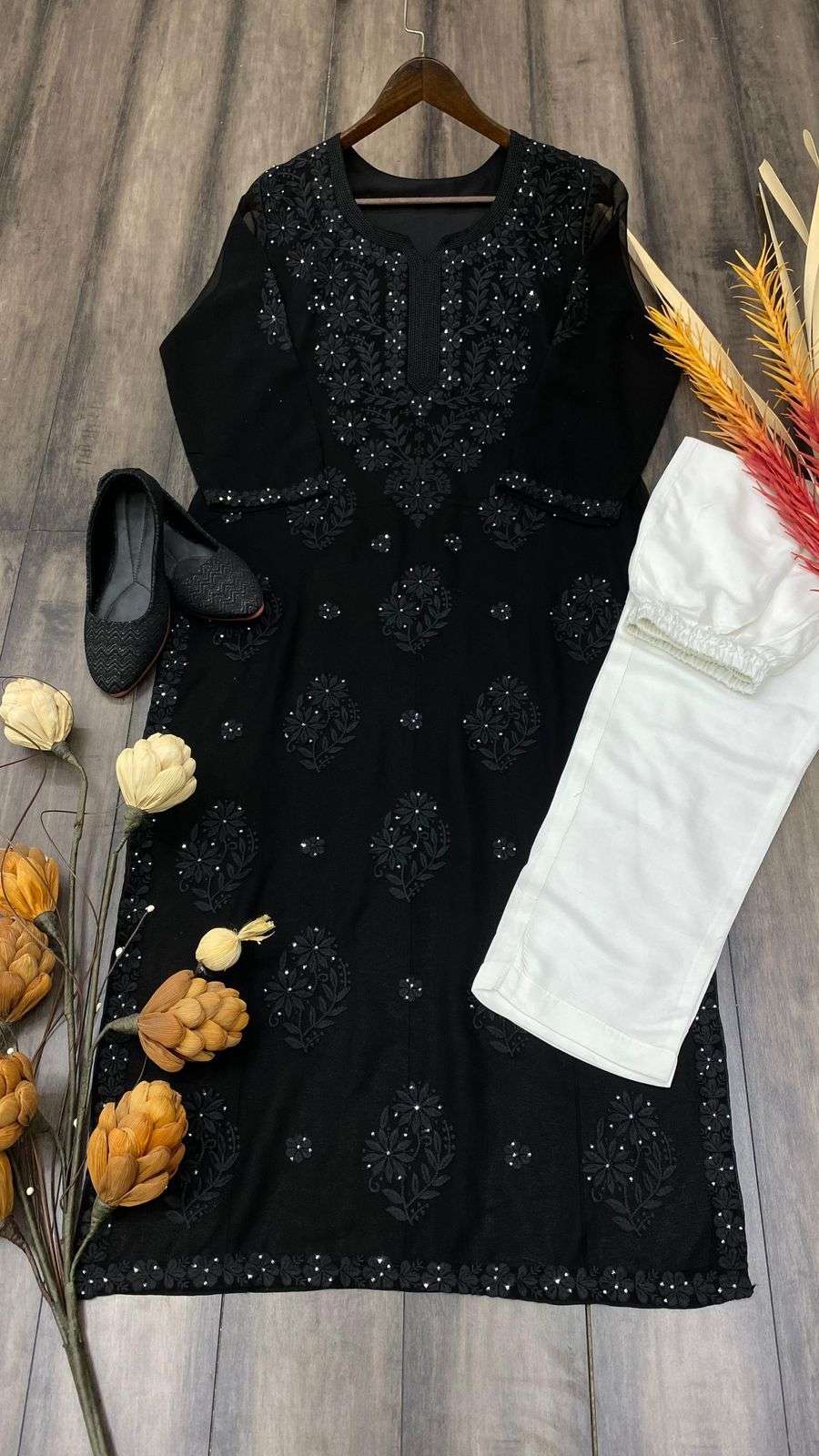 BE 175 KURTI PLAZZO 