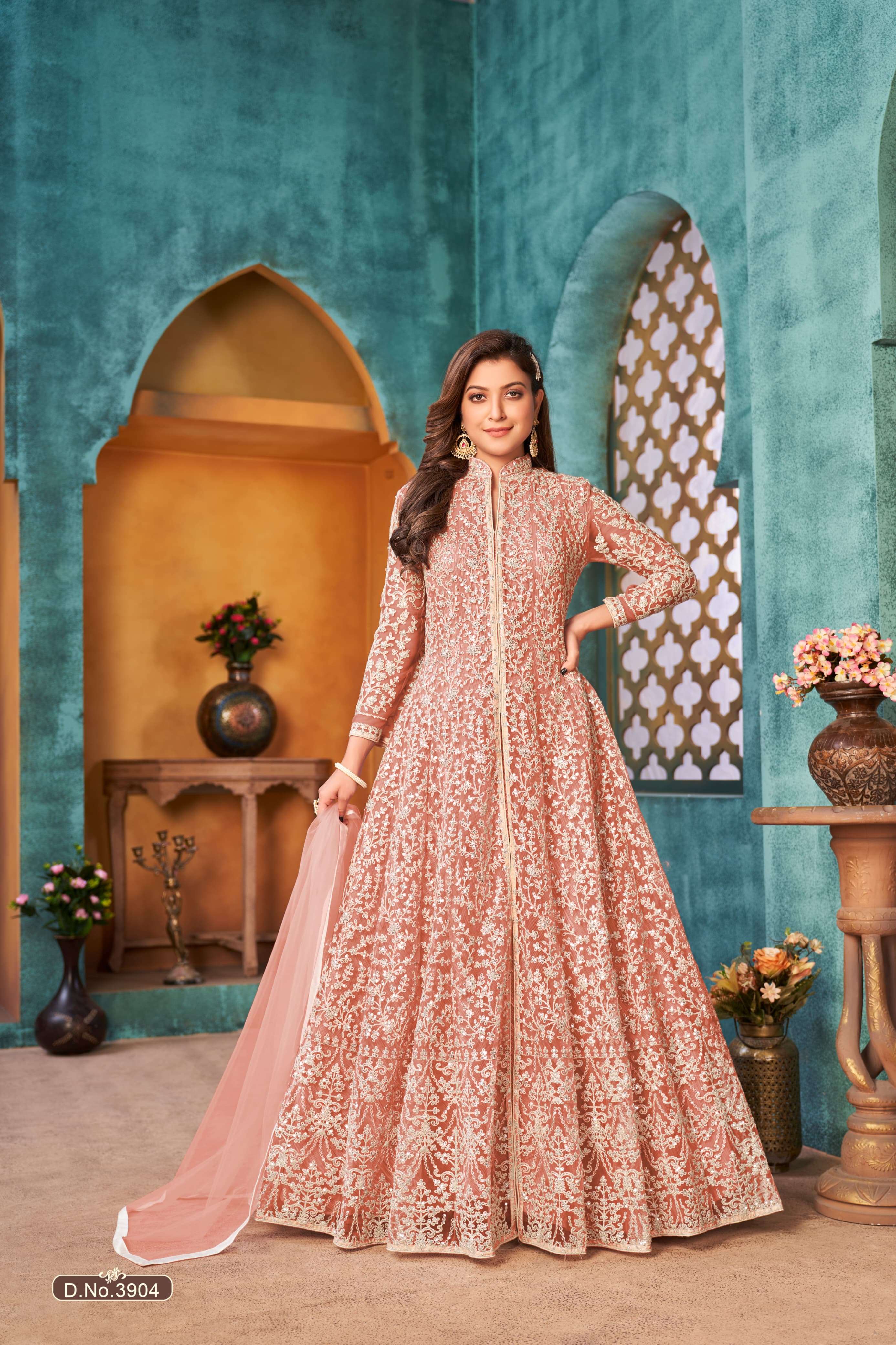 DANI CREATION  AANAYA 3900 PARTY WEAR DRESS