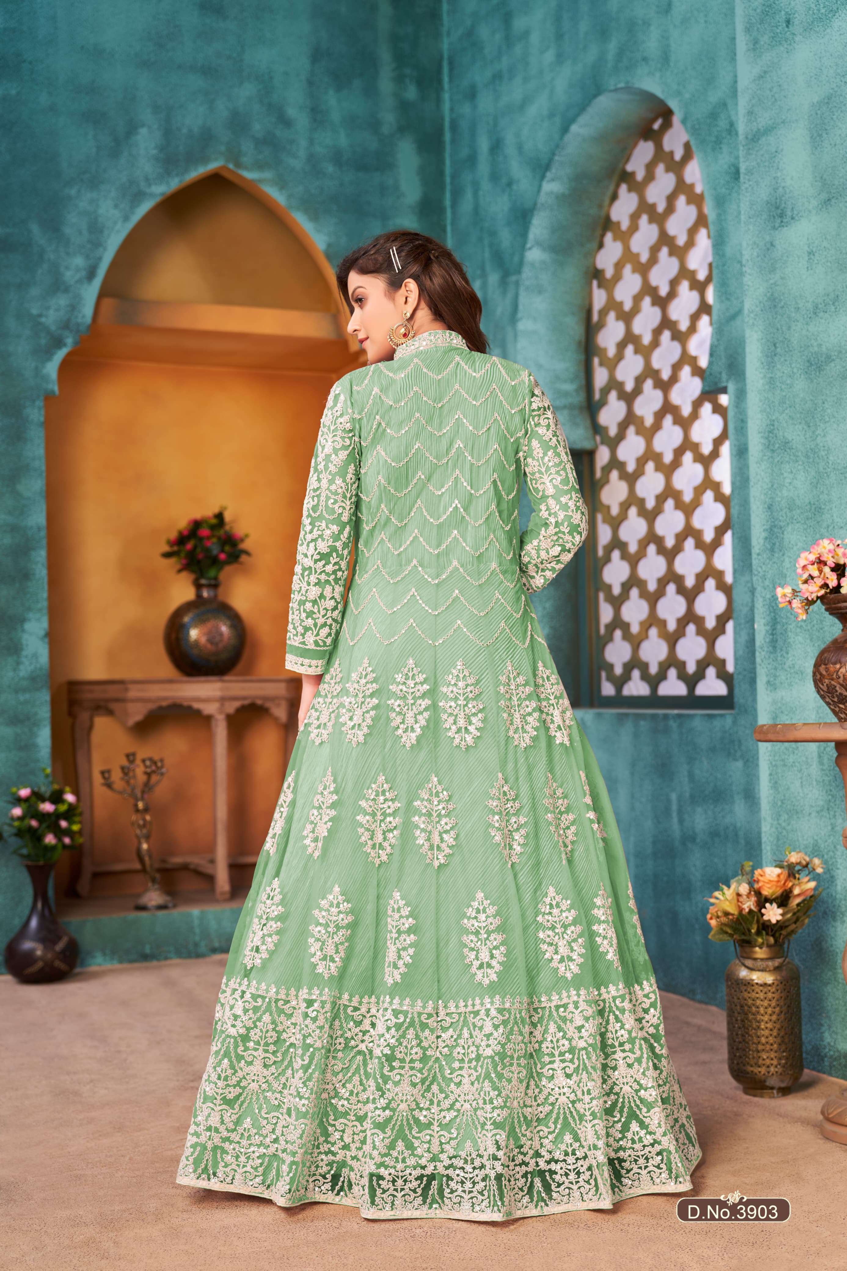 DANI CREATION  AANAYA 3900 PARTY WEAR DRESS