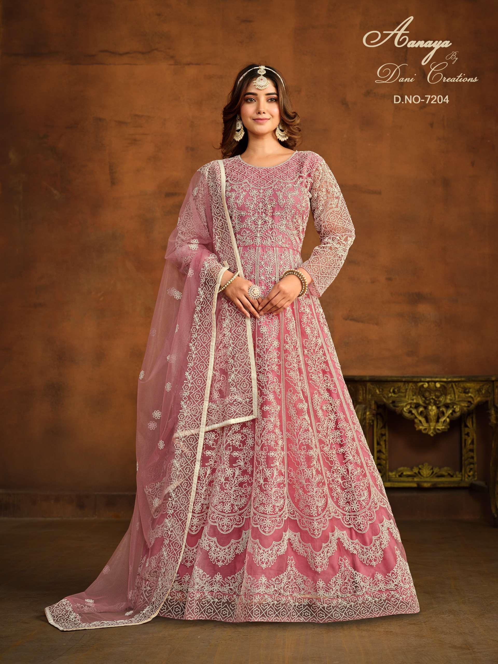 DANI CREATION AANAYA 7200 SERIES HEAVY DESIGNER SUIT