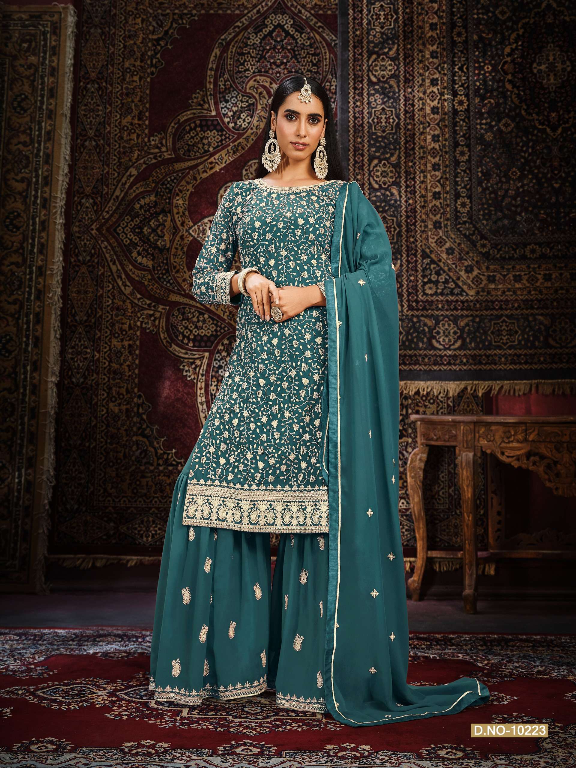 DANI CREATION ANJUBAA VOL 22 GEORGETTE DESIGNER SUIT