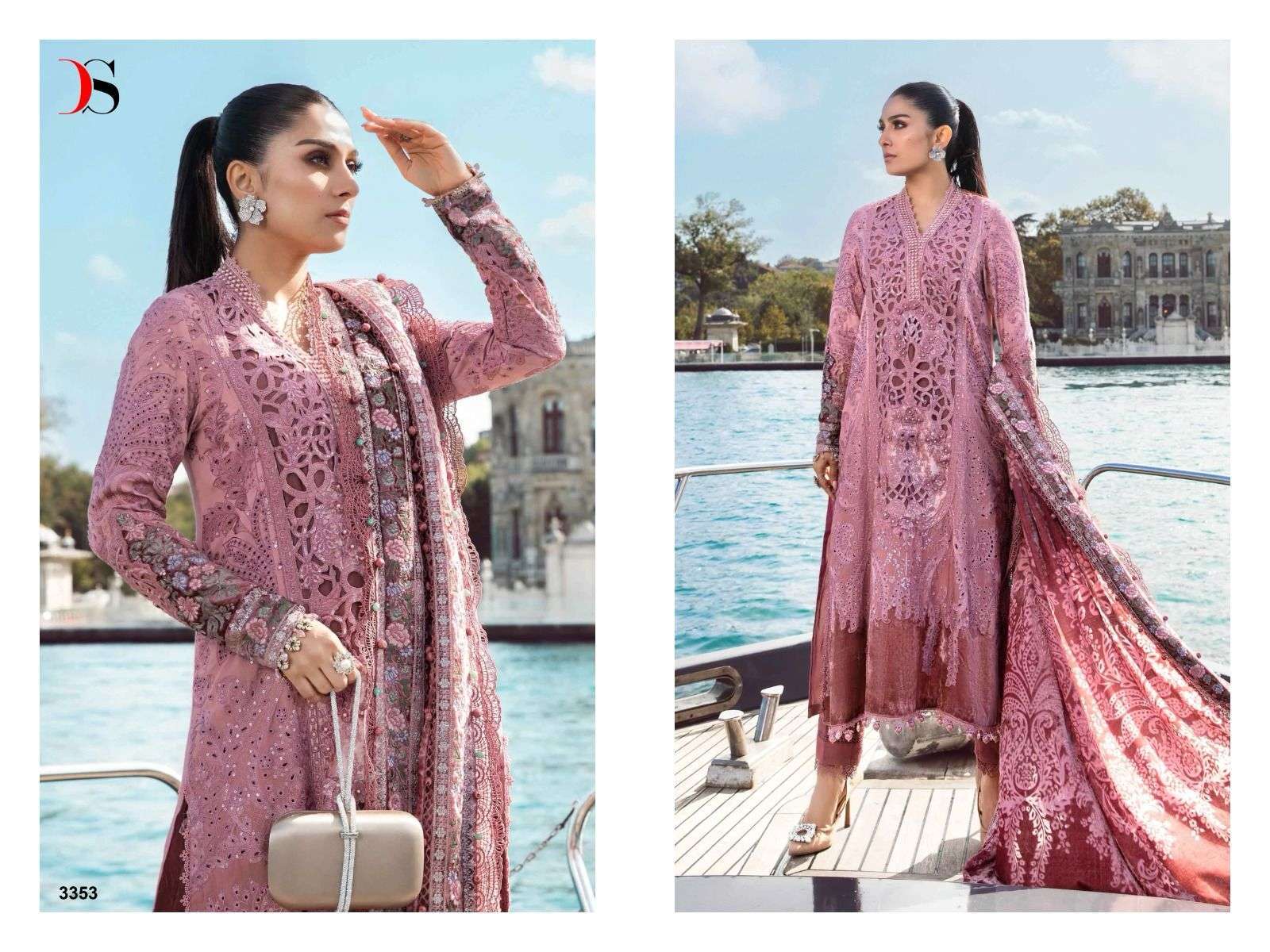DEEPSY SUITS  MARIA B EMBROIDERED 24 PAKISTANI SUIT