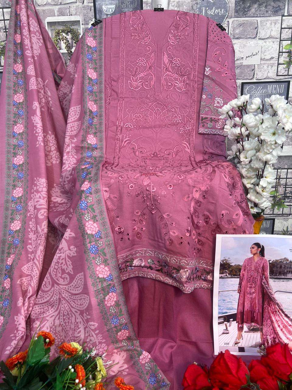 DEEPSY SUITS  MARIA B EMBROIDERED 24 PAKISTANI SUIT