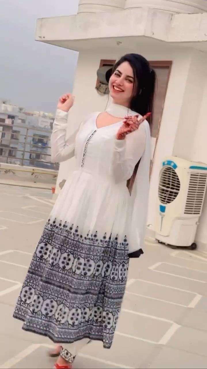 DHK 1243 ANARKALI KURTI SET