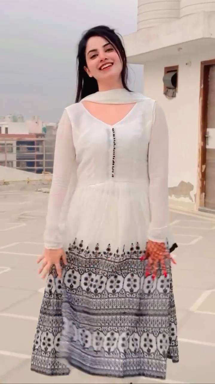 DHK 1243 ANARKALI KURTI SET