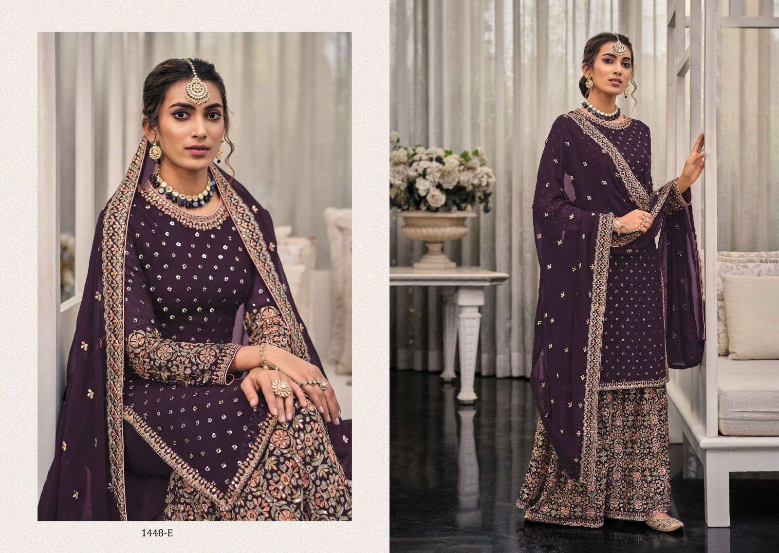 EBA LIFESTYLE SHAGUN 1448 MASTER COLORS PARTY WEAR SUITS
