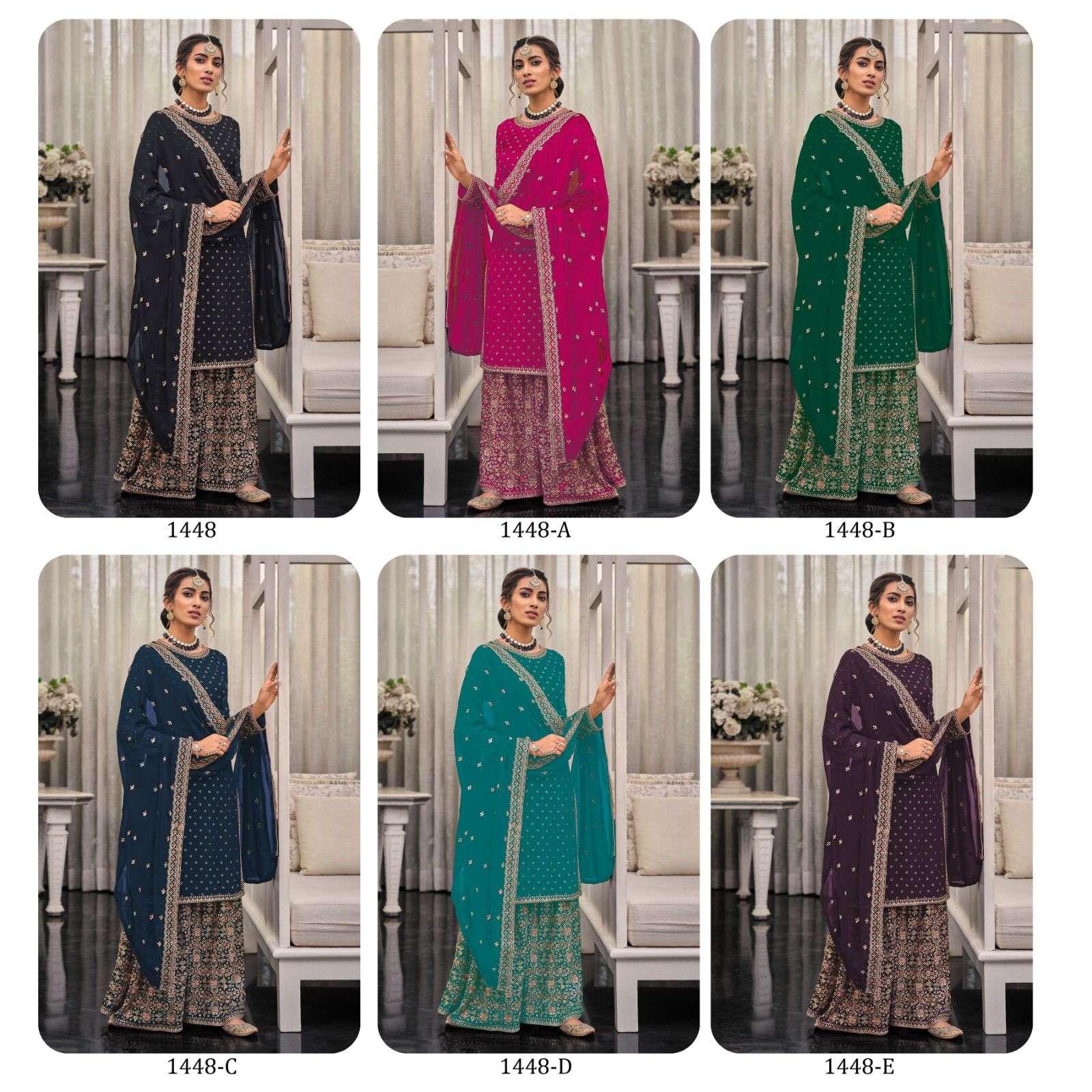 EBA LIFESTYLE SHAGUN 1448 MASTER COLORS PARTY WEAR SUITS