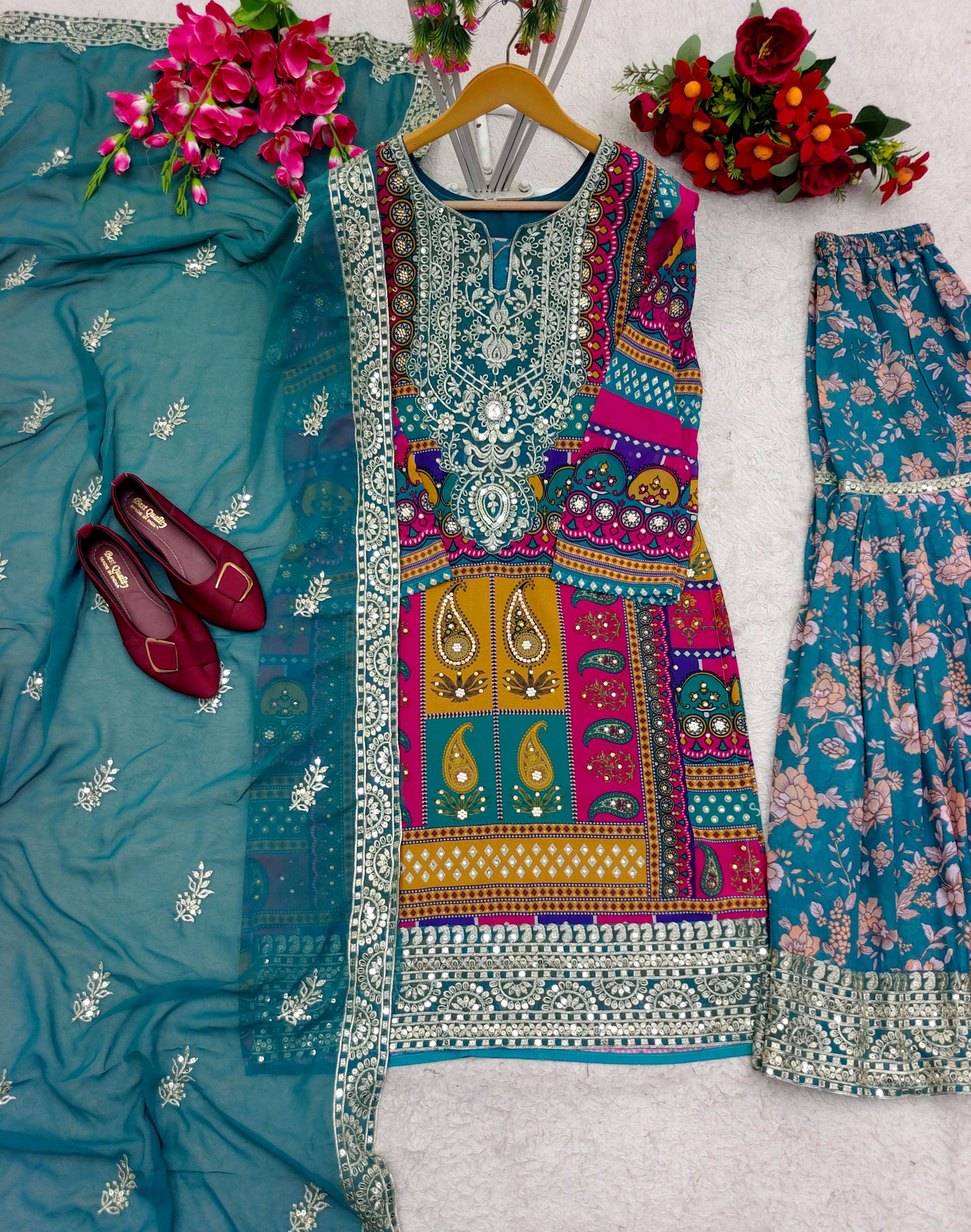 FD 7812 SHARARA SUIT