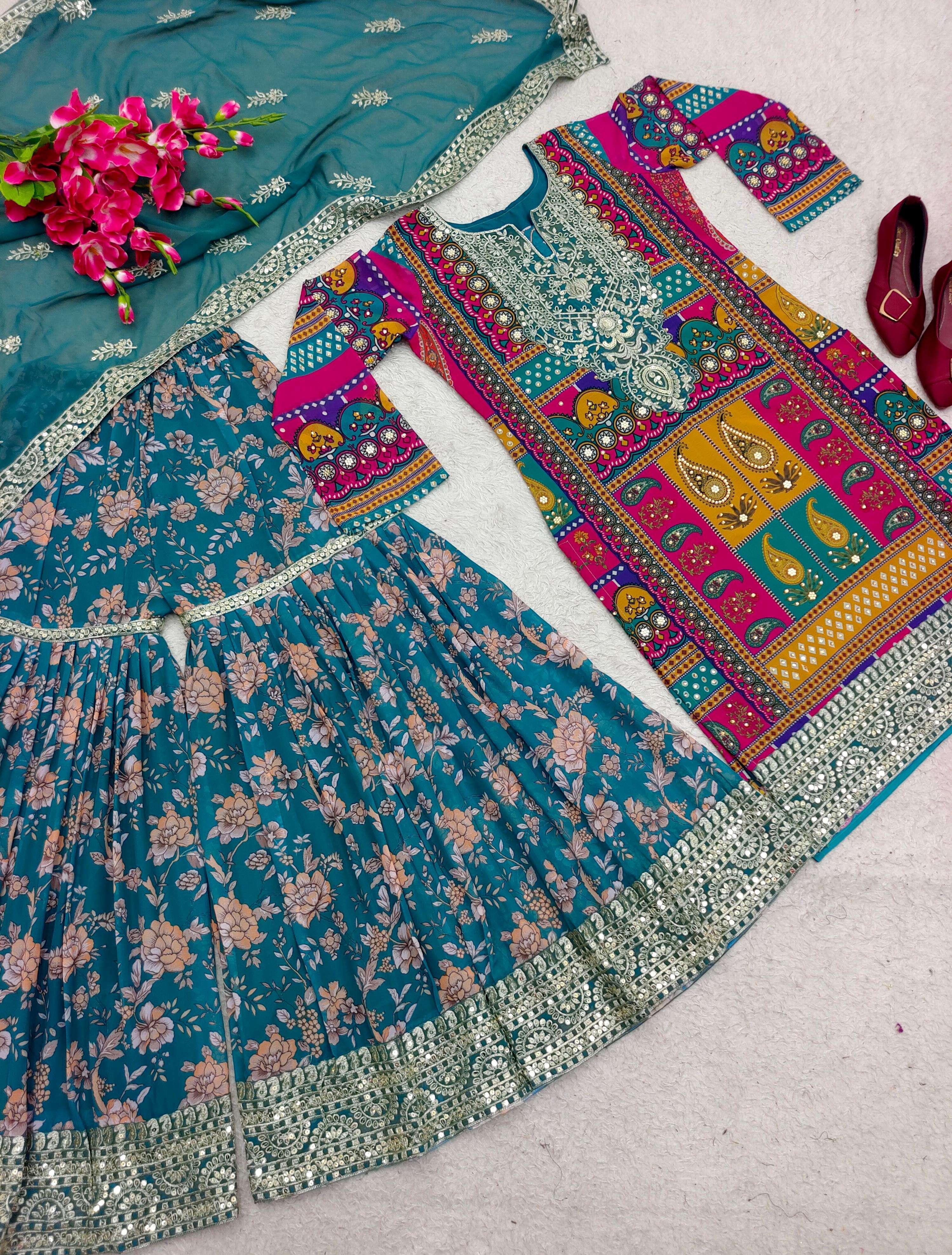 FD 7812 SHARARA SUIT