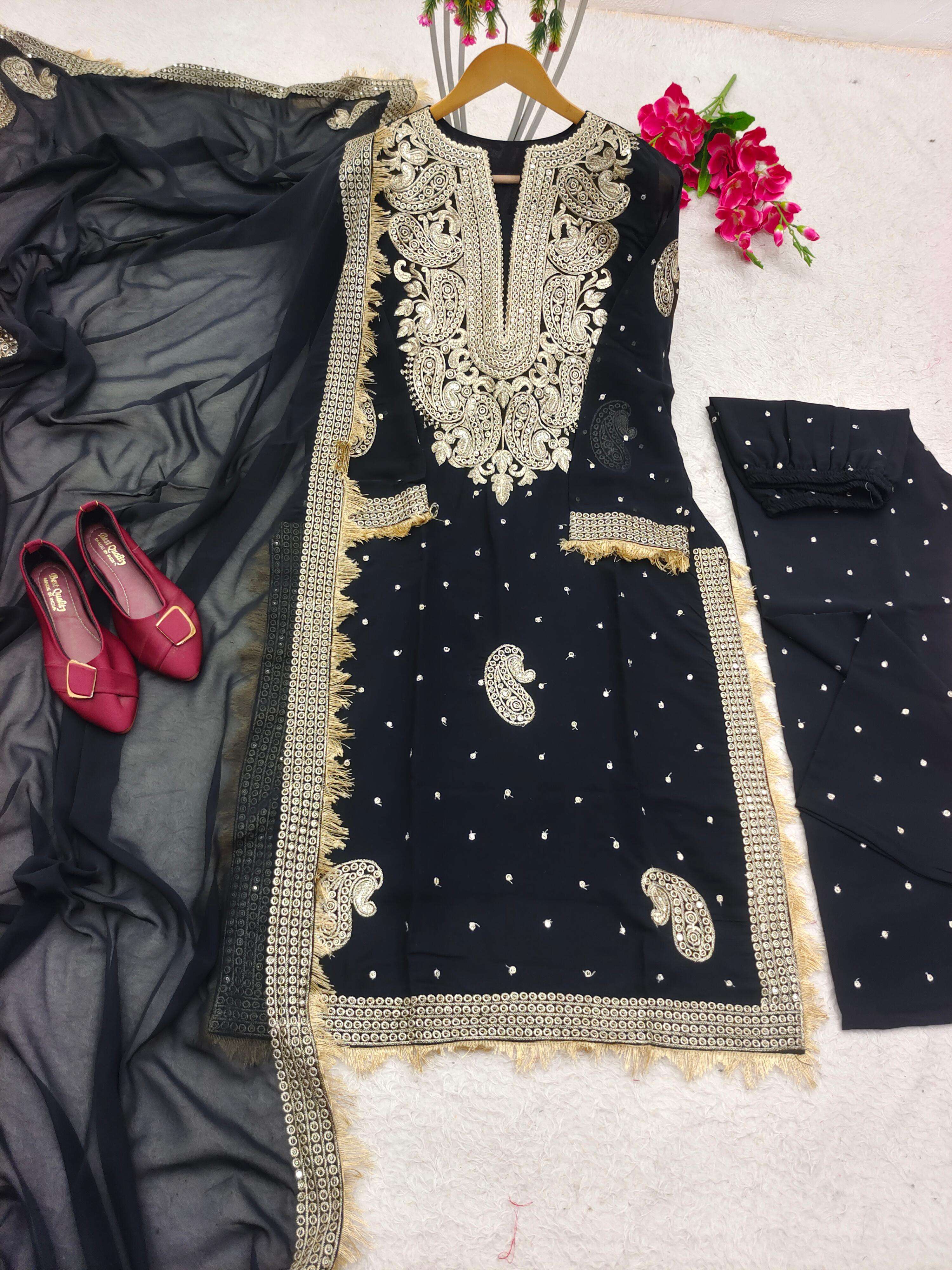 FD 7813 PARTYWEAR DRESS