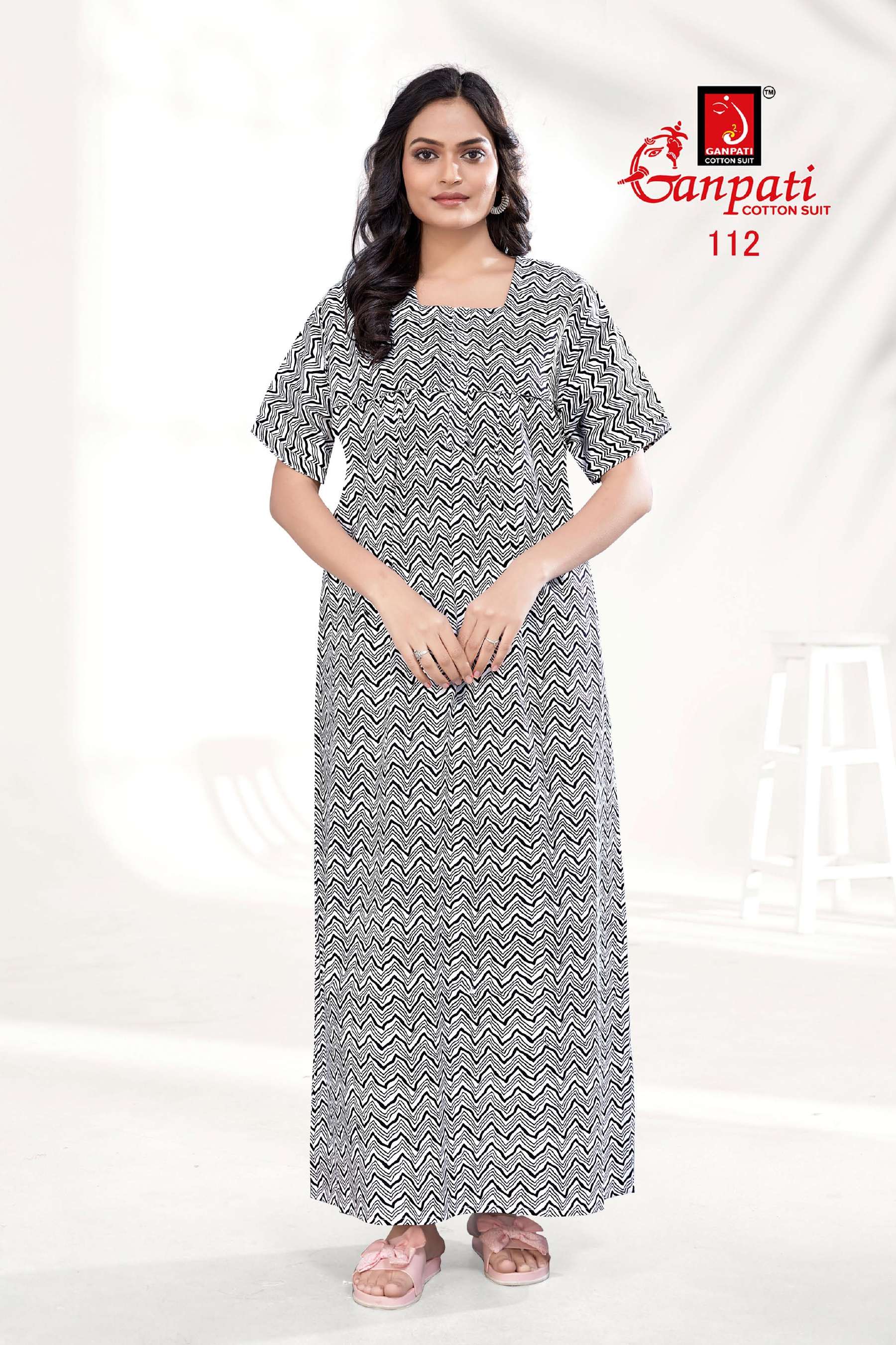 GANPATI JYOTI VOL 1 COTTON NIGHT GOWNS 