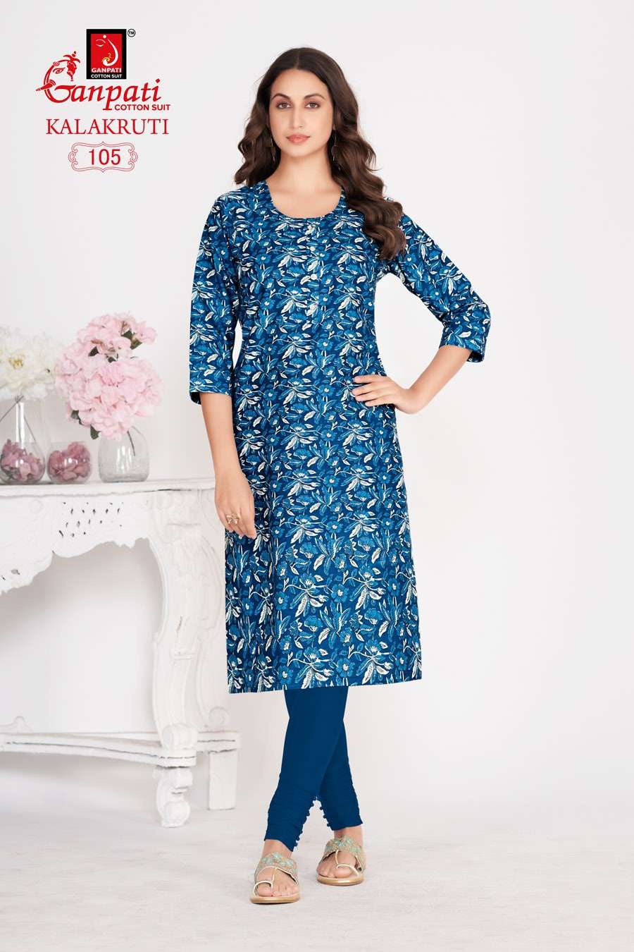 GANPATI KALAKRUTI VOL 29 COTTON KURTIS 