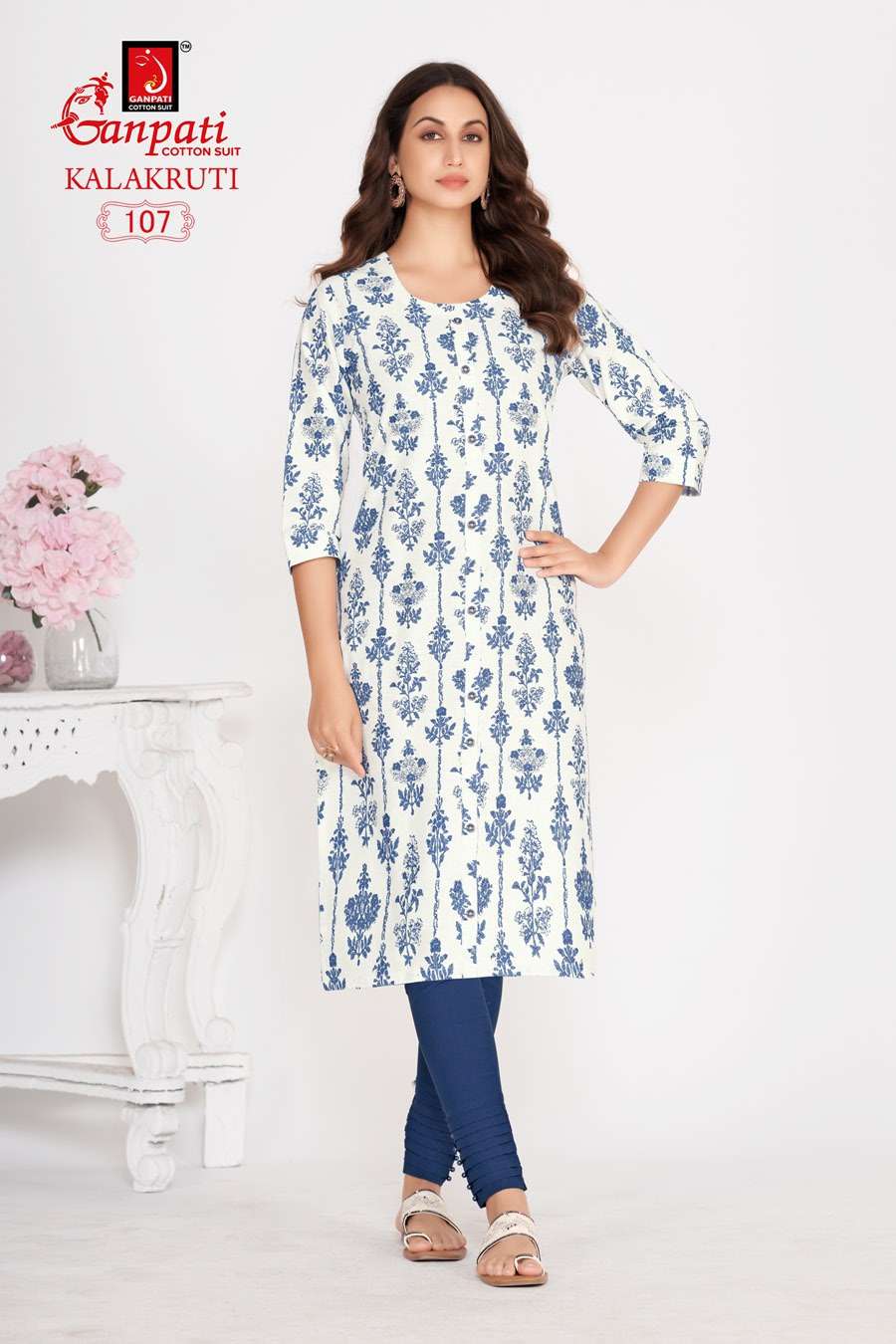 GANPATI KALAKRUTI VOL 29 COTTON KURTIS 