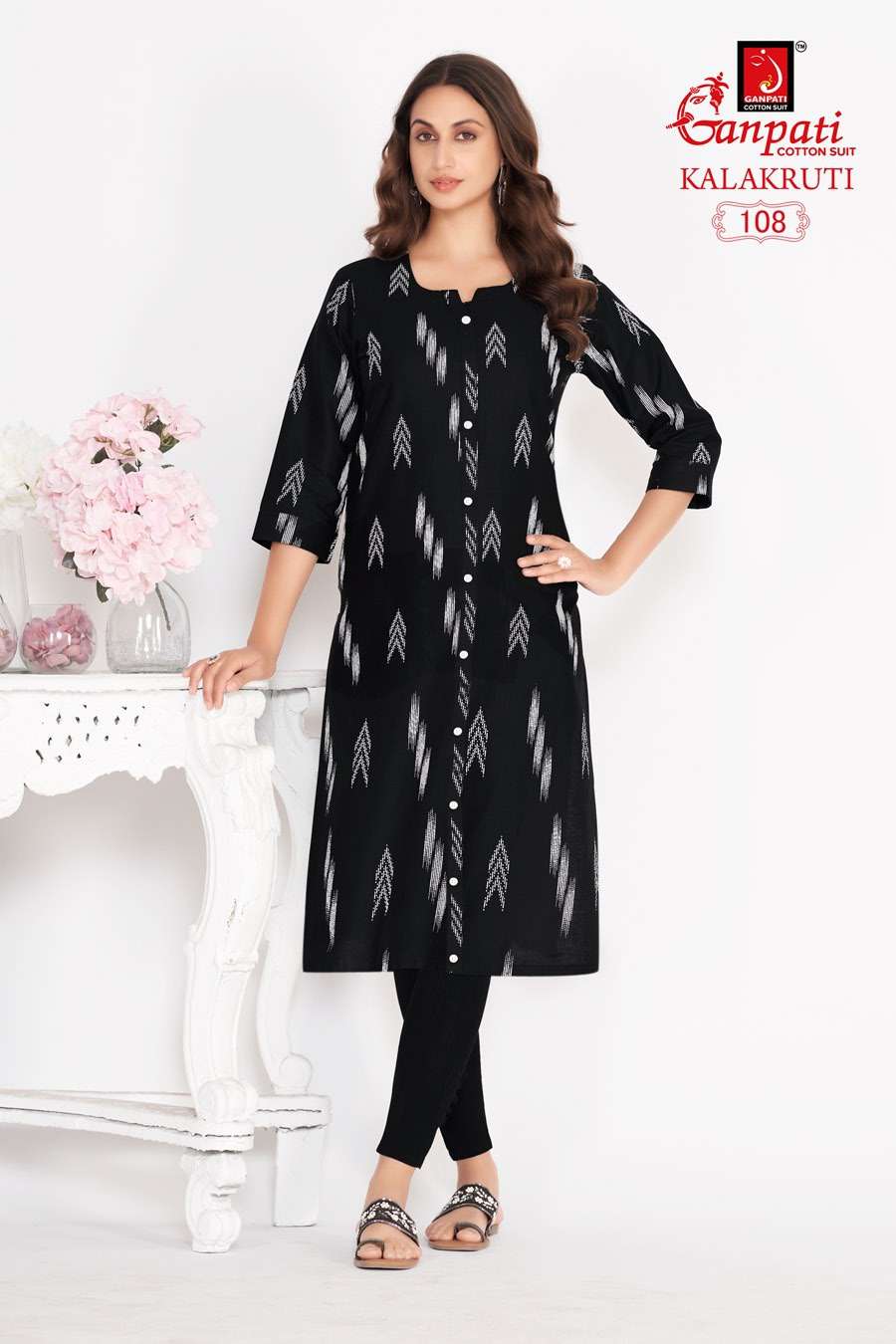 GANPATI KALAKRUTI VOL 29 COTTON KURTIS 