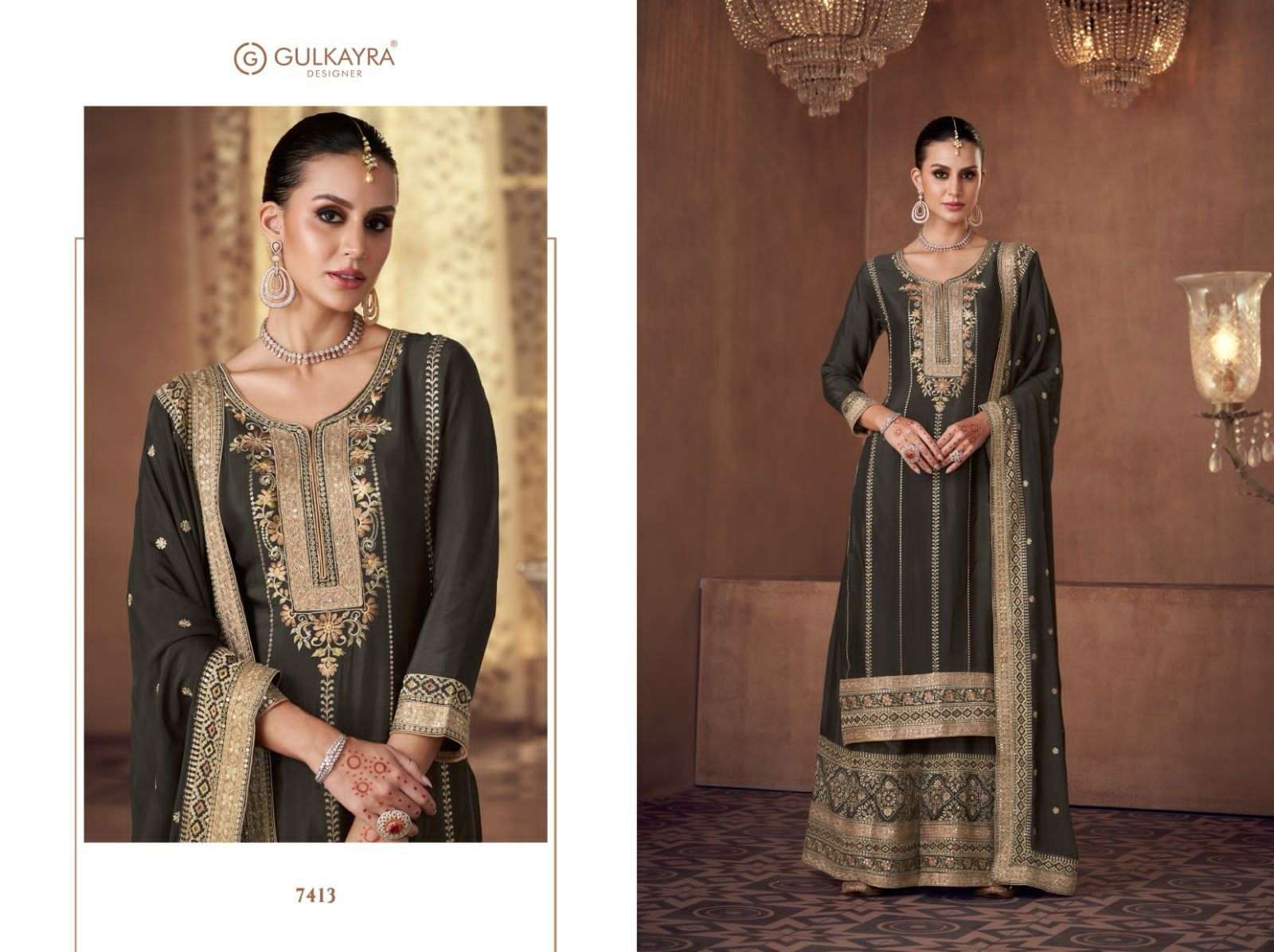 GULKARIYA DESIGNER VEEDA HEAVY DESIGNER SUIT