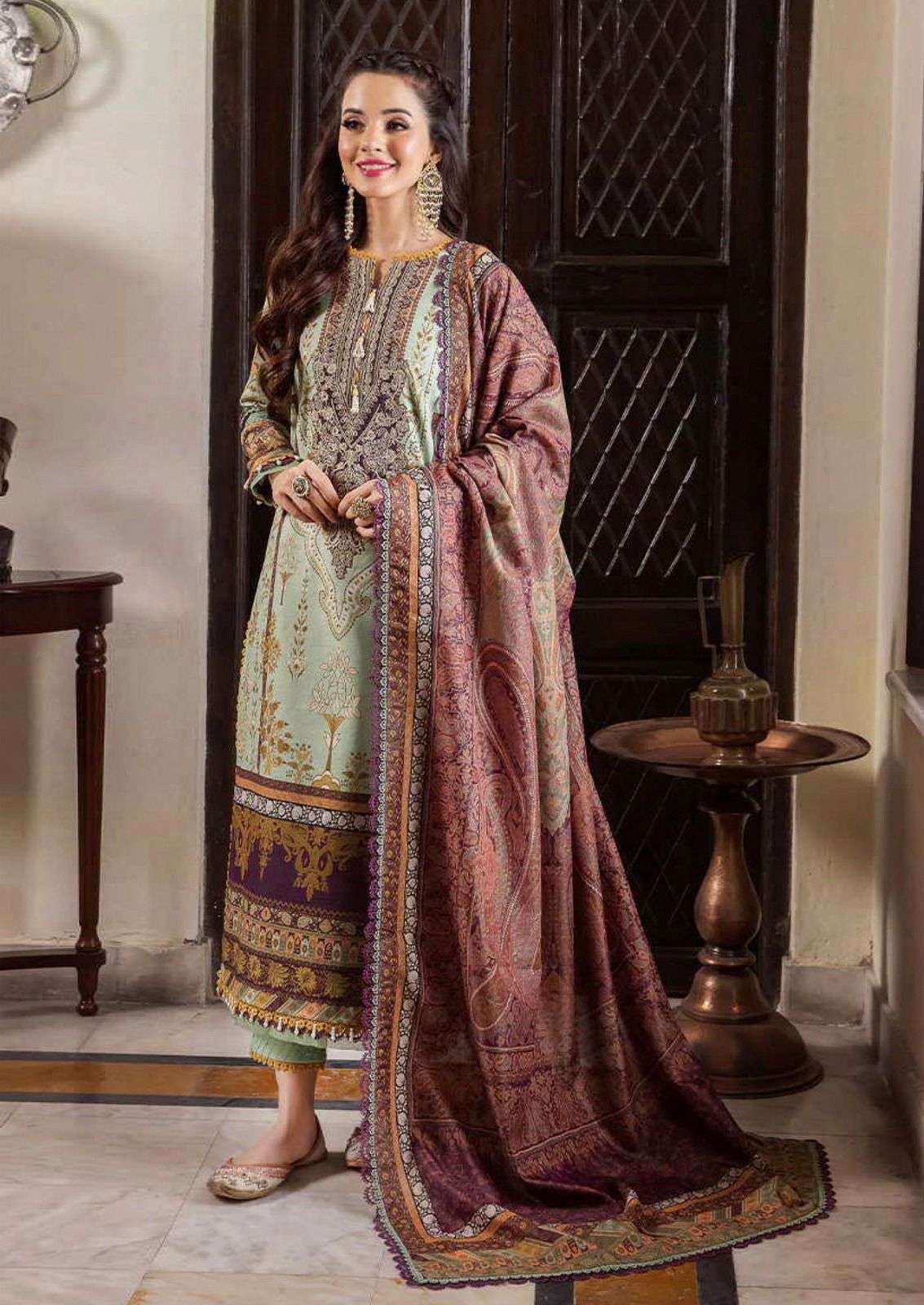 HALA RAMSHA VOL 1 KARACHI COTTON PRINT SUITS 