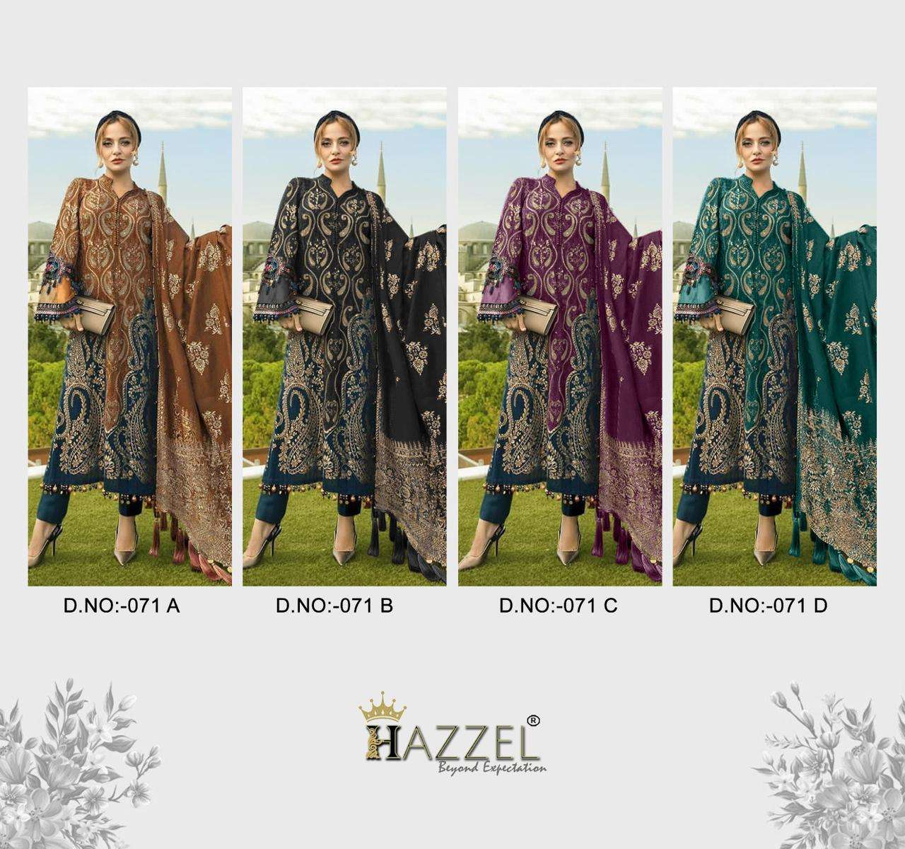 HAZZEL MARIA B  LAWN COLLECTION COTTON SALWAR KAMEEZ 