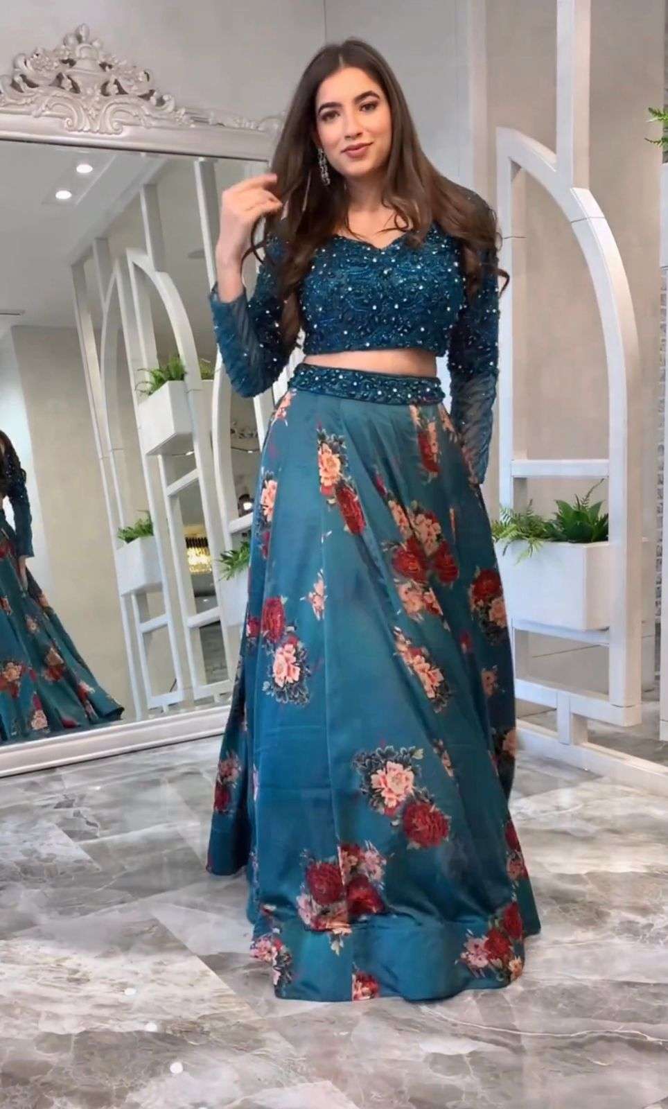 HB 50 PARTYWEAR LEHENGA