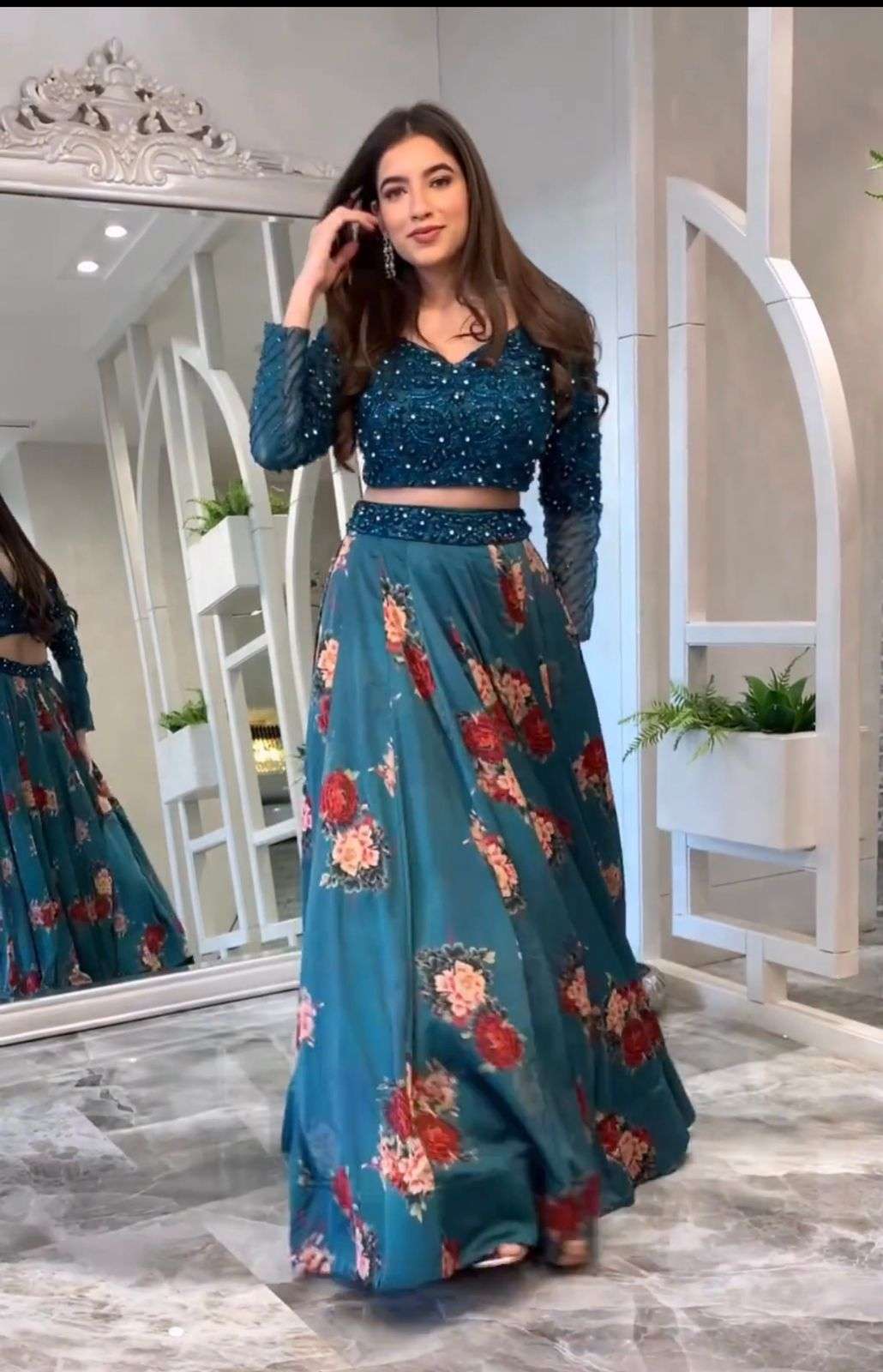 HB 50 PARTYWEAR LEHENGA