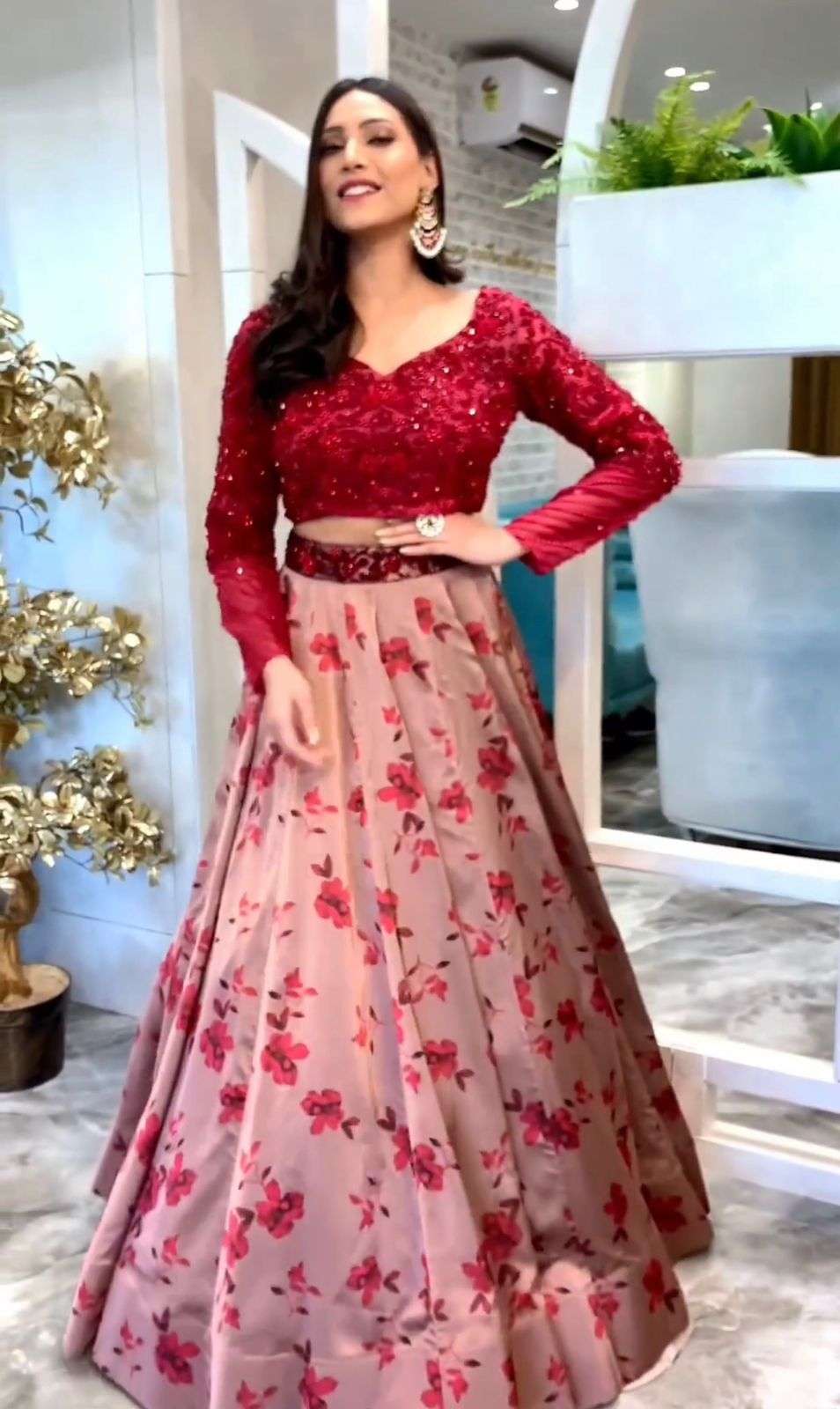 HB 50 PARTYWEAR LEHENGA