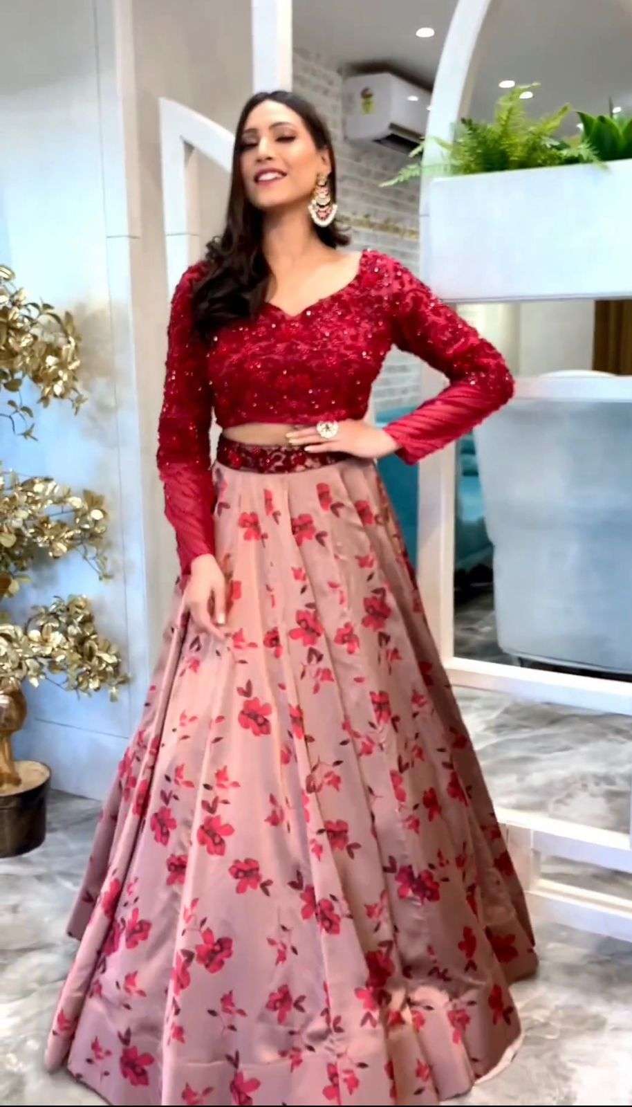 HB 50 PARTYWEAR LEHENGA