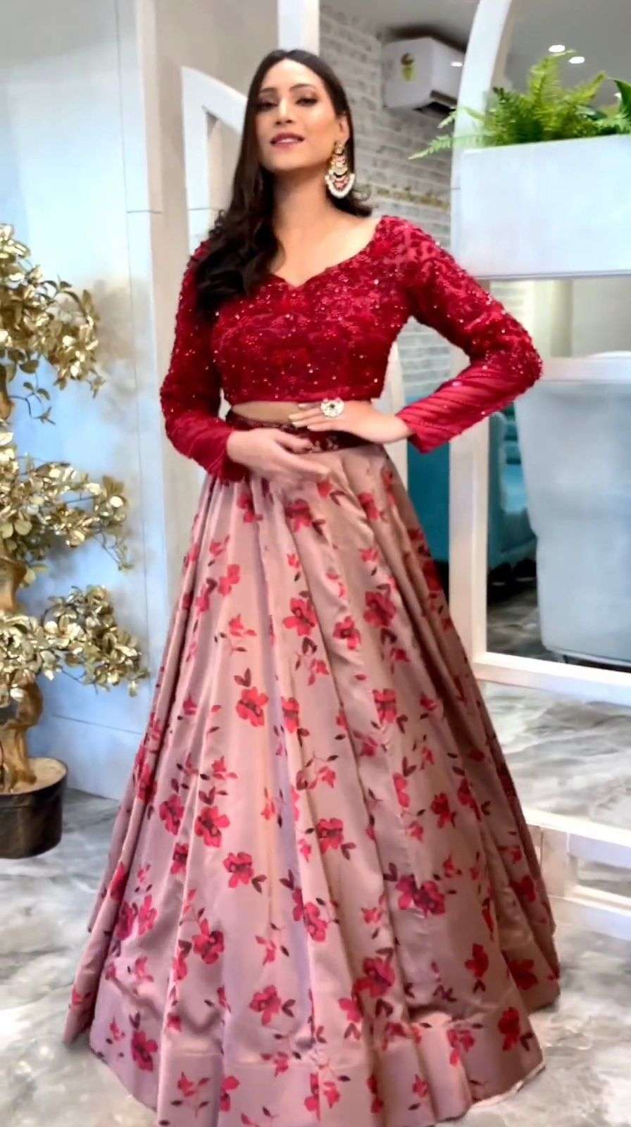 HB 50 PARTYWEAR LEHENGA
