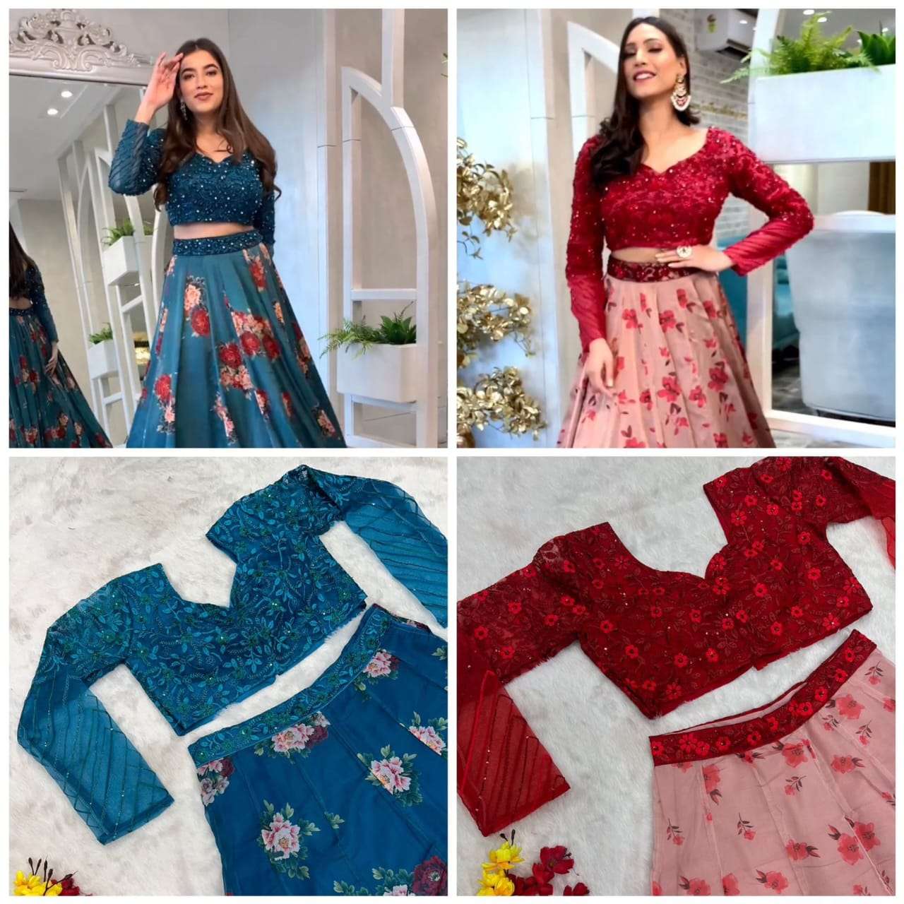 HB 50 PARTYWEAR LEHENGA