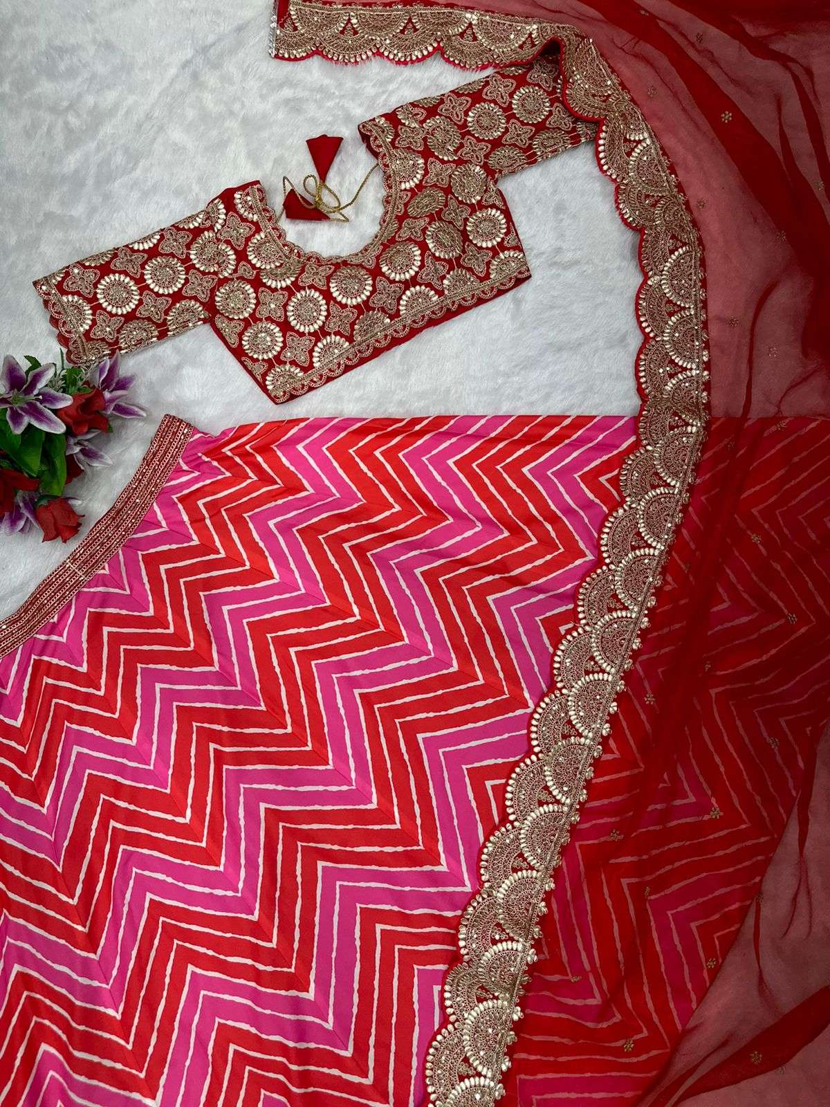 HB 90 LEHENGA CHOLI