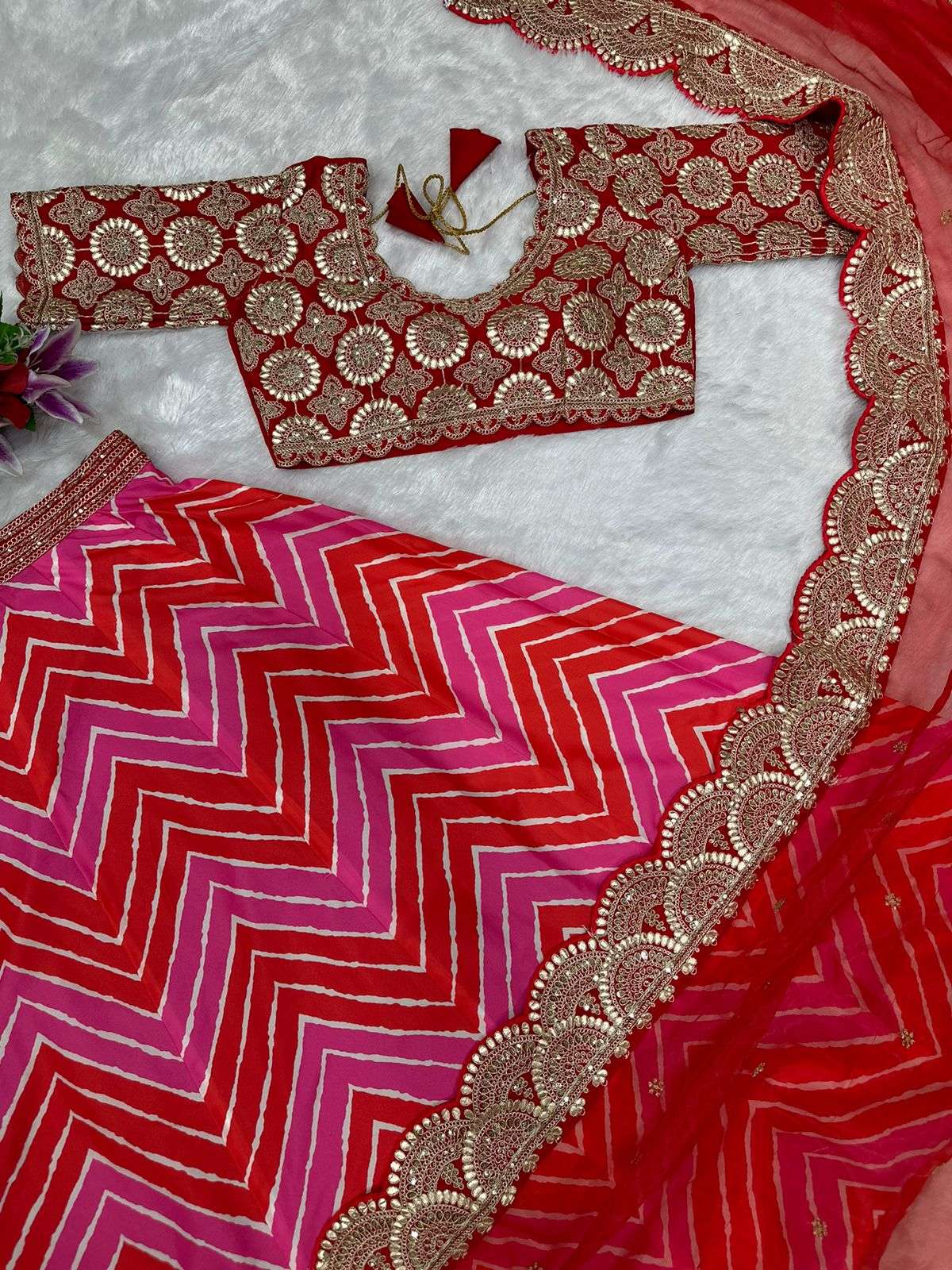 HB 90 LEHENGA CHOLI