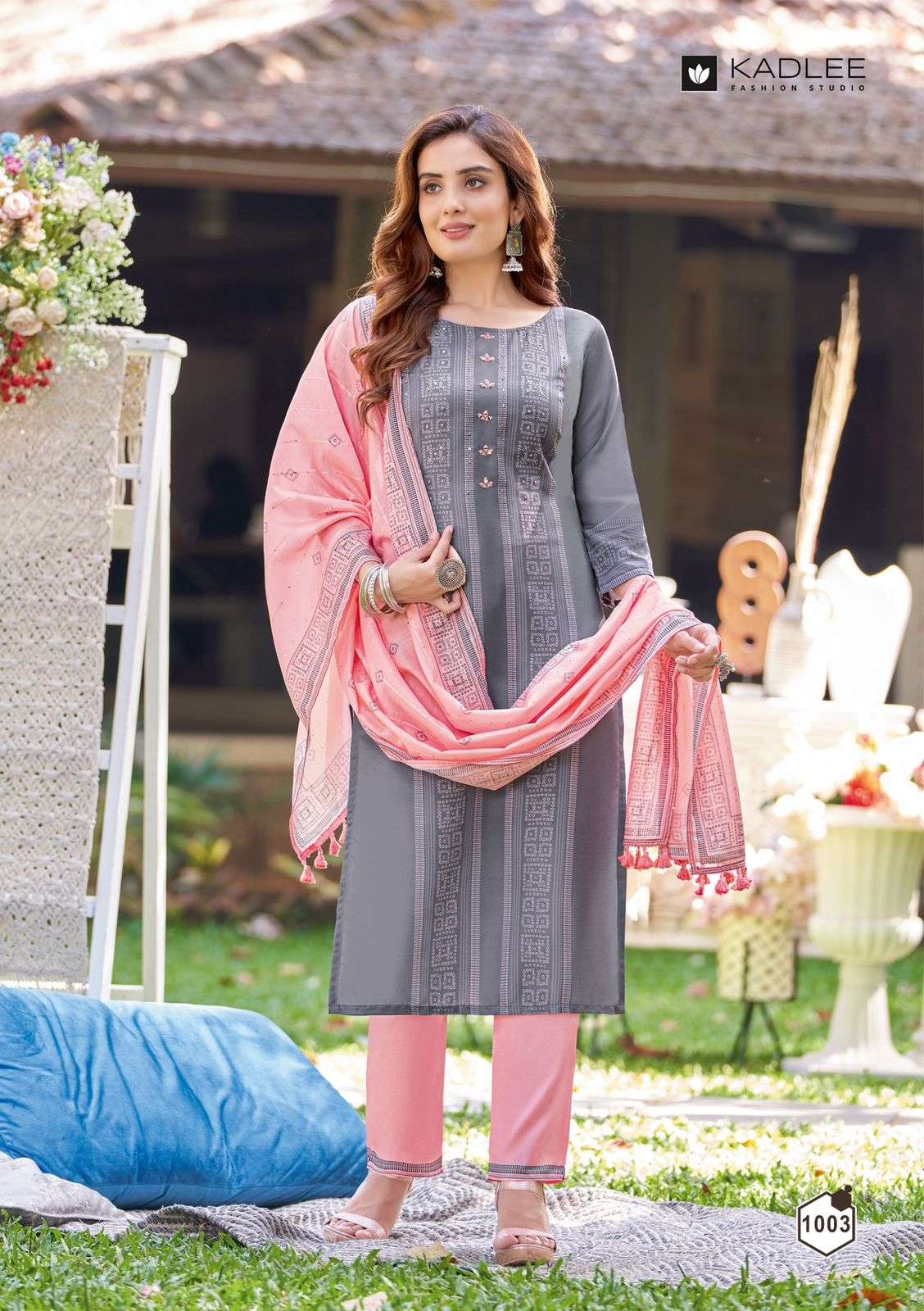 KADLEE FASSHION MALHAR KURTI COMBO SET 