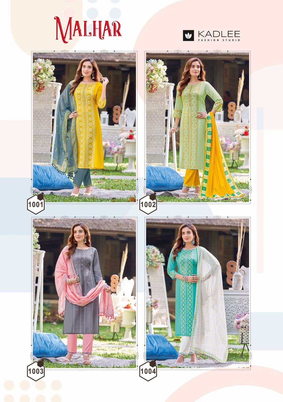 KADLEE FASSHION MALHAR KURTI COMBO SET 
