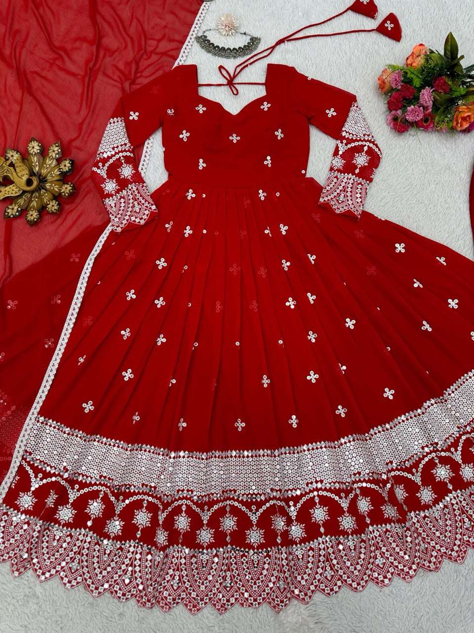 KD 1394 ANARKALI KURTI