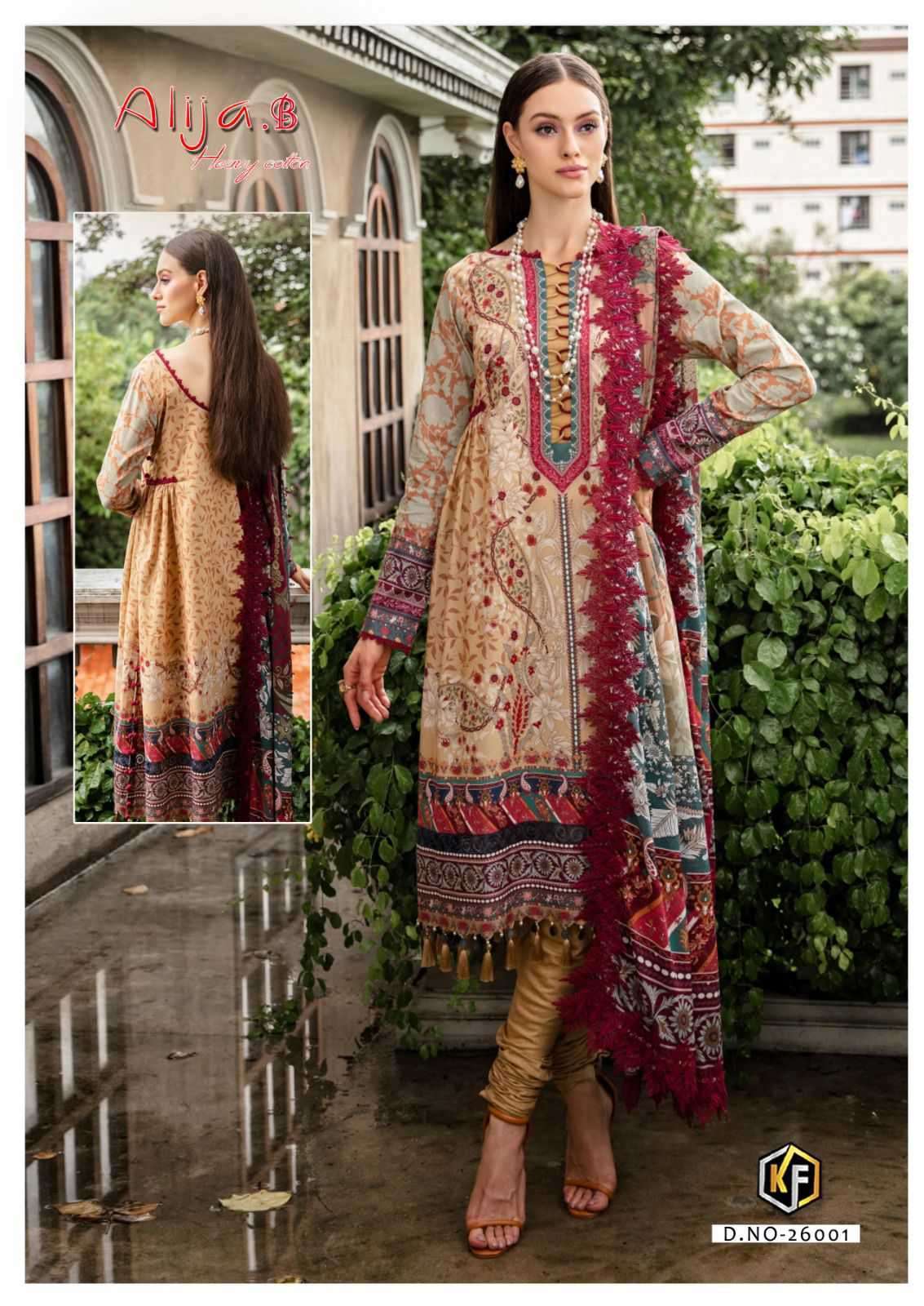 KEVAL FAB ALIJA B VOL 26 COTTON SUIT