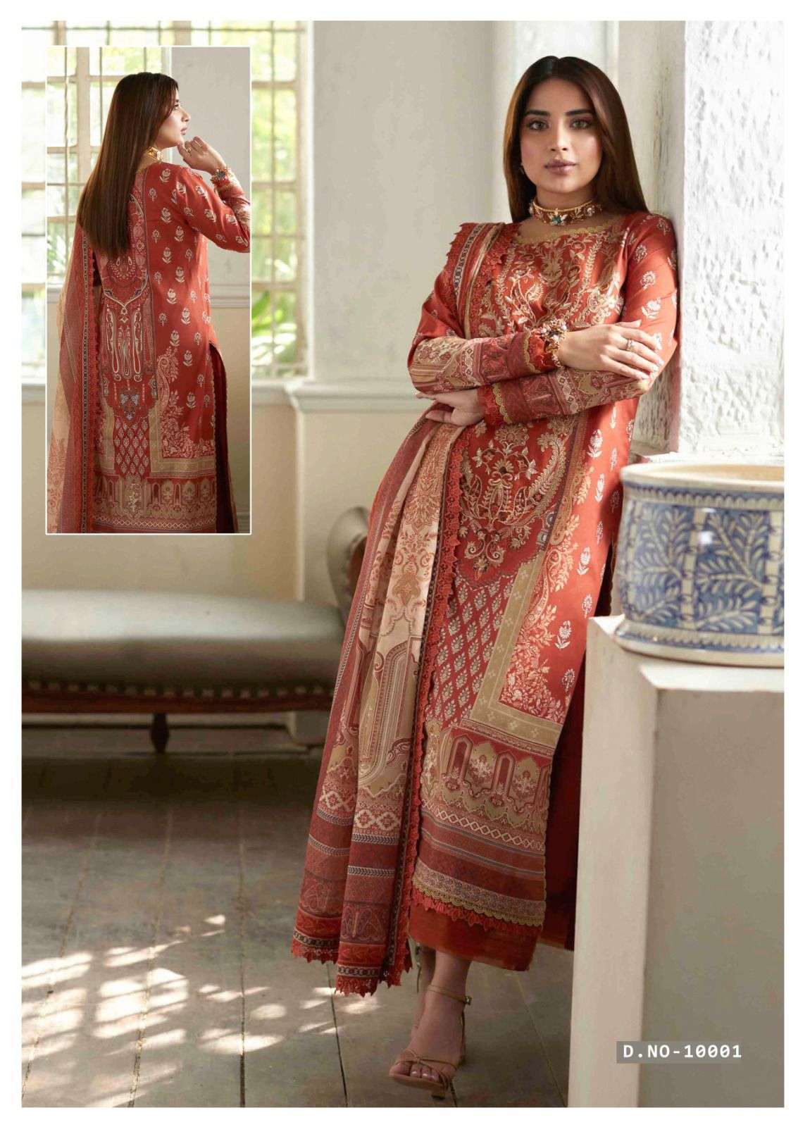 KEVAL FAB ZARA ALI FIRDOUS VOL 14 COTTON SALWAR KAMEEZ 