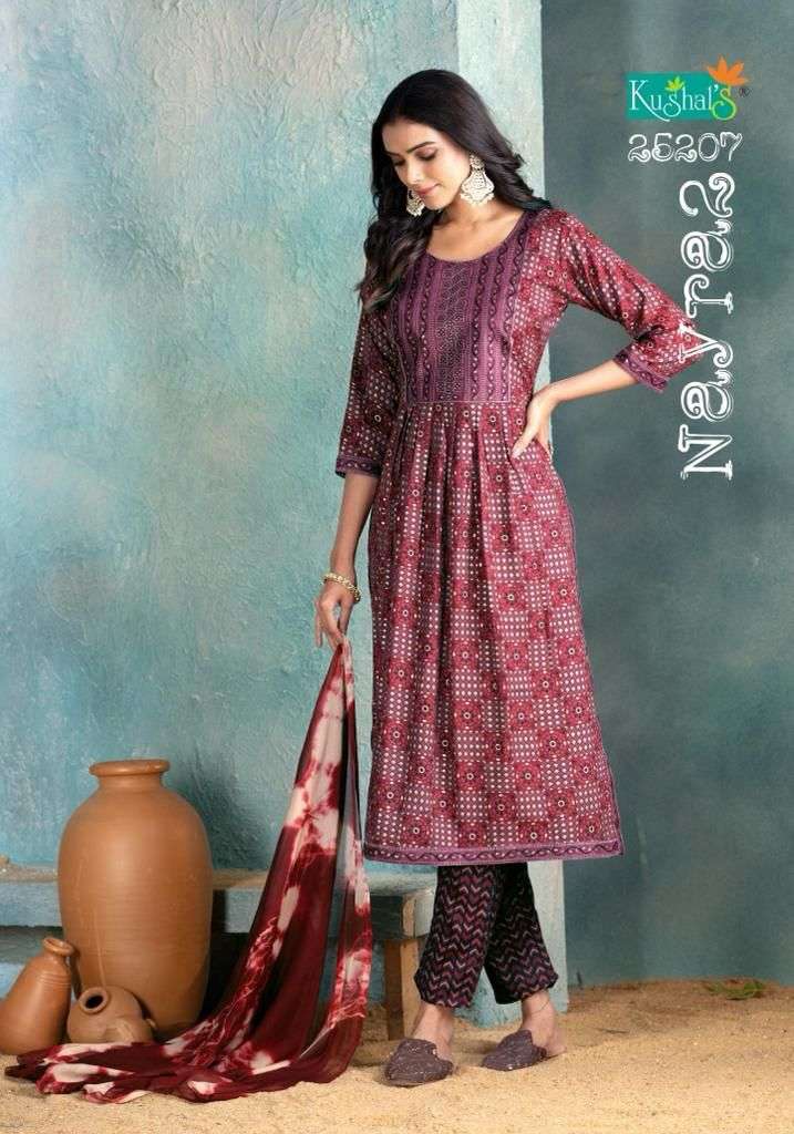 KUSHAL NAYRA VOL 2 FANCY KURTI COMBO SET 
