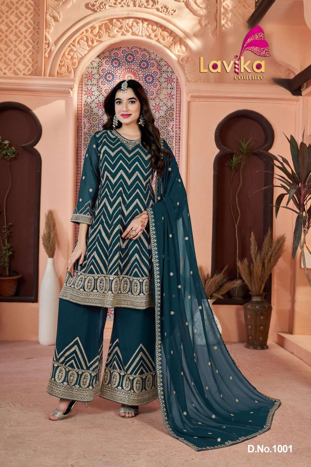 LAVIKA COUTURE MUBARAK VOL 1 PARTY WEAR GEORGETTE SUITS 