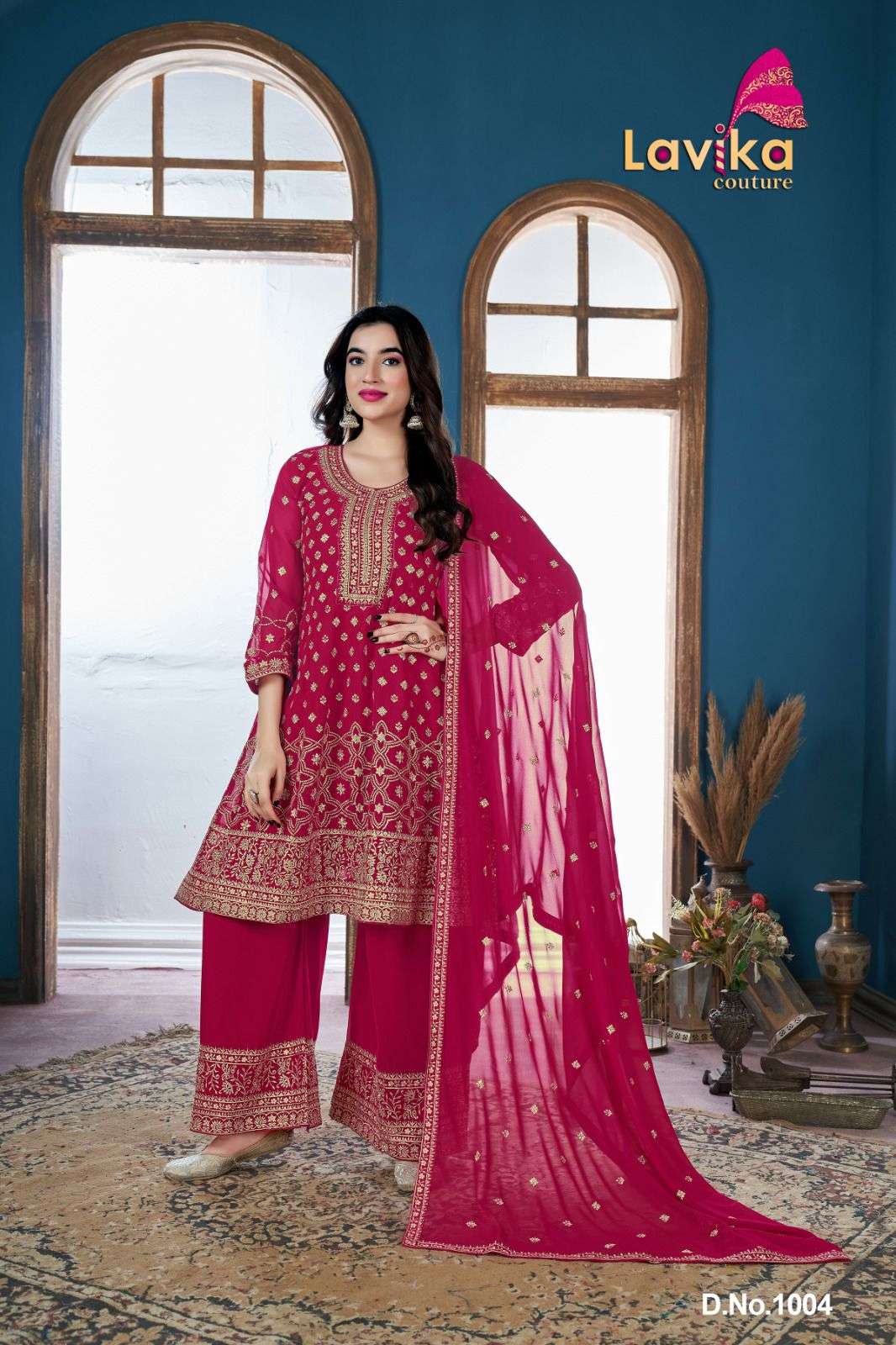 LAVIKA COUTURE MUBARAK VOL 1 PARTY WEAR GEORGETTE SUITS 