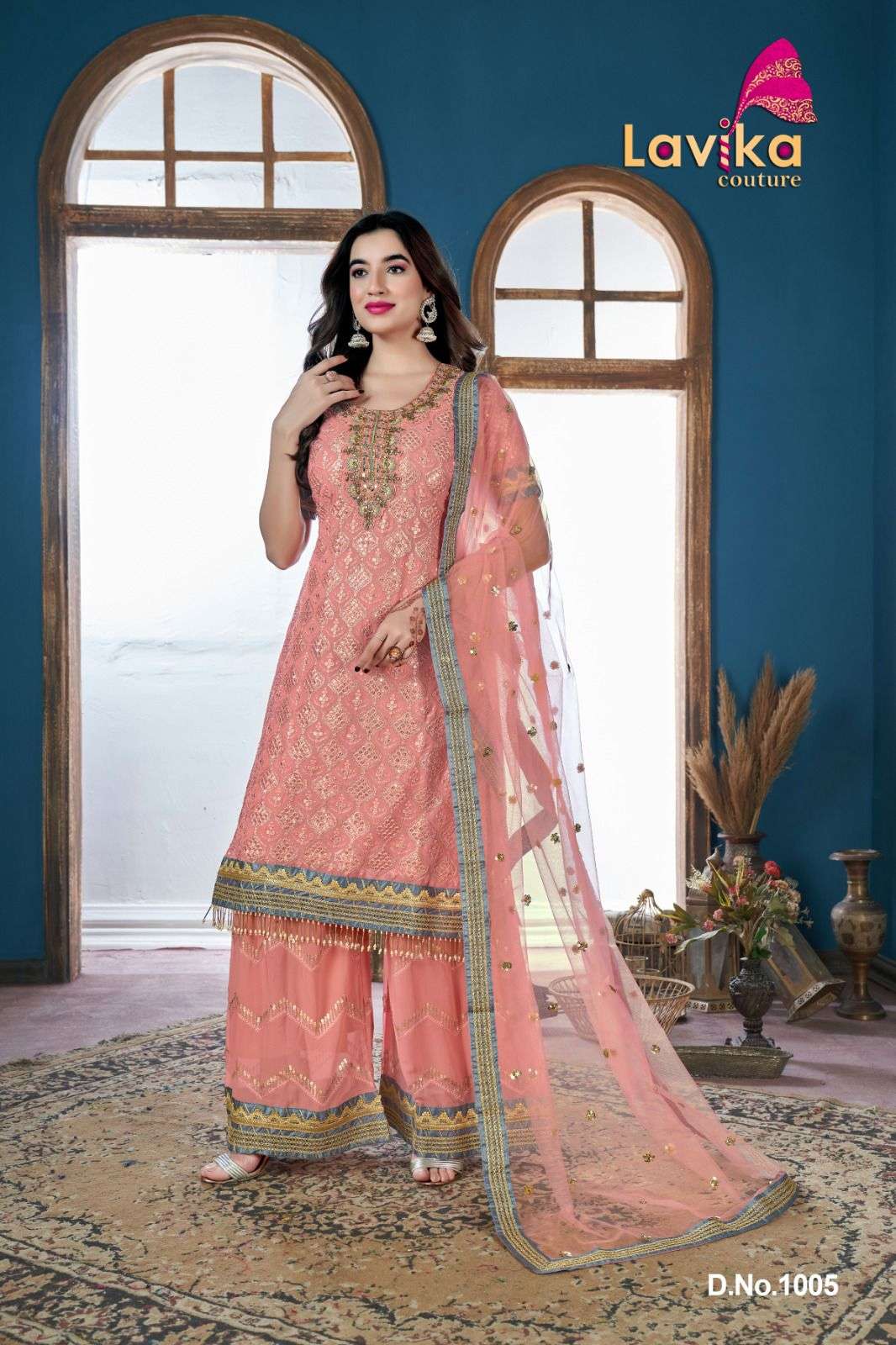 LAVIKA COUTURE MUBARAK VOL 1 PARTY WEAR GEORGETTE SUITS 