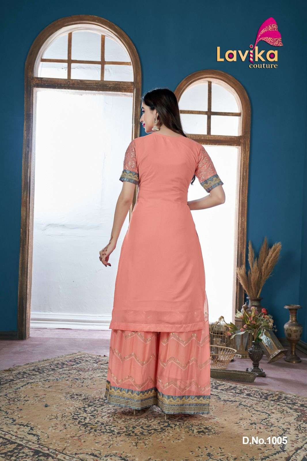 LAVIKA COUTURE MUBARAK VOL 1 PARTY WEAR GEORGETTE SUITS 