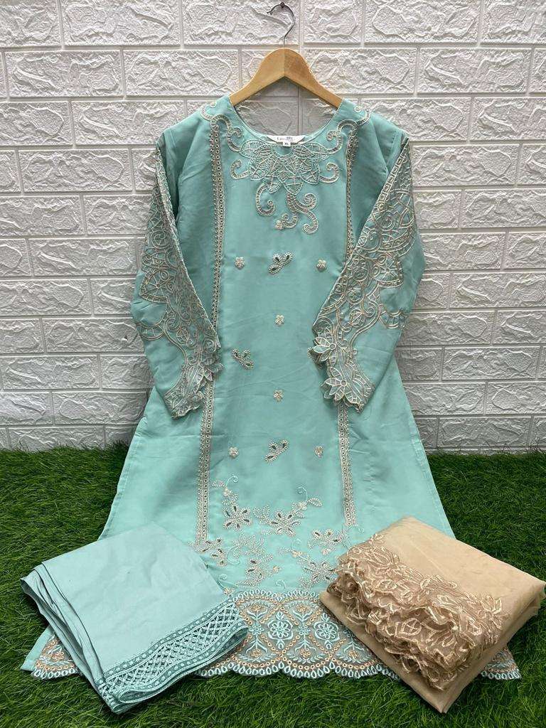 LAXURIA TRENDZ D NO 1300 BEAUTIFUL DESIGNER READY MADE SUITS