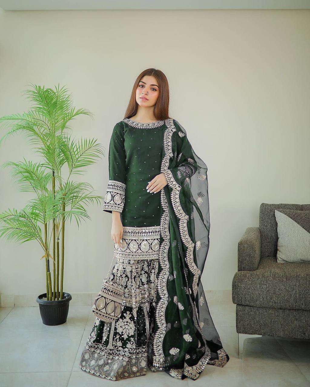 LC 1168  SHARARA SUIT
